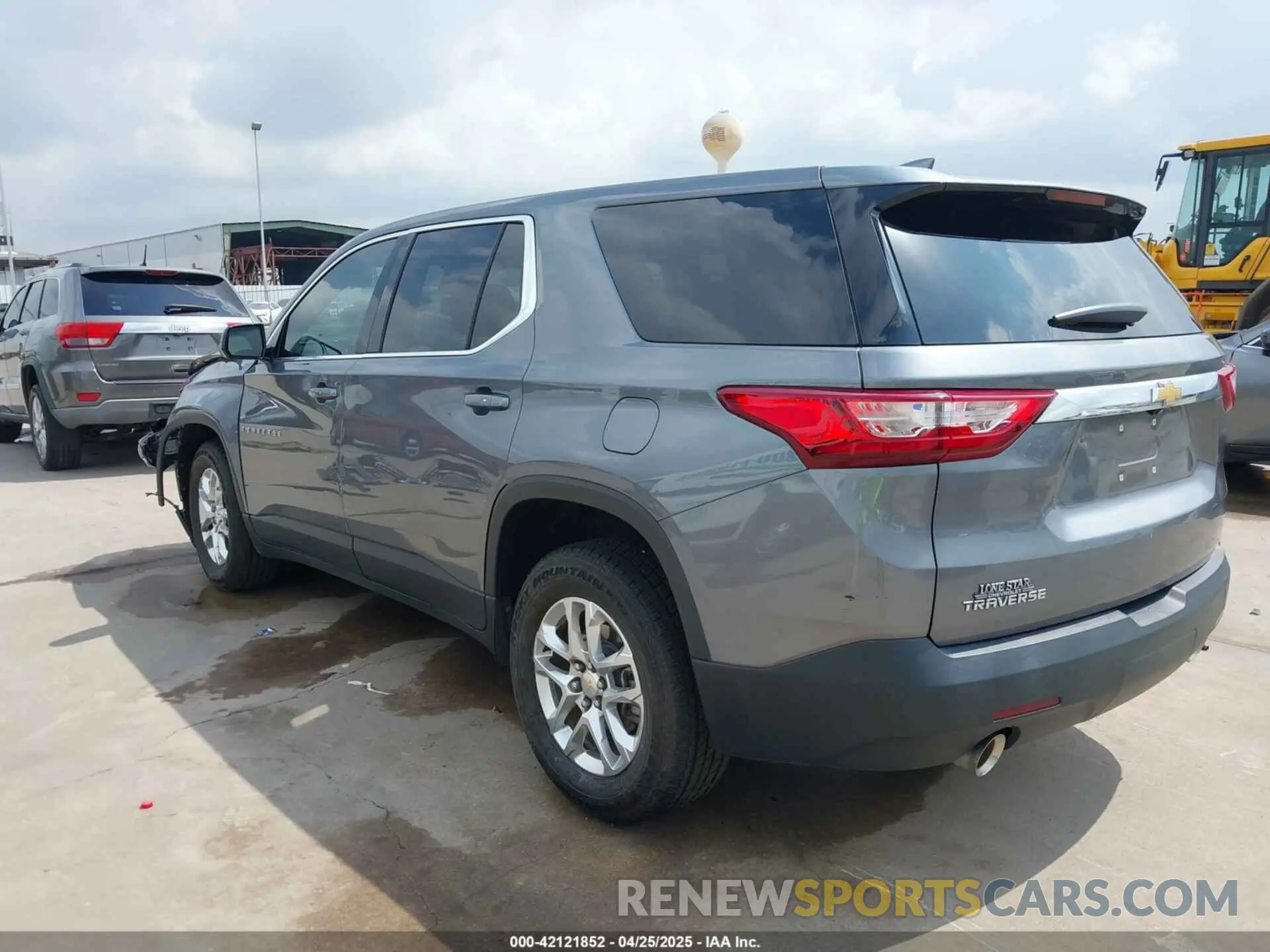 3 Фотография поврежденного автомобиля 1GNERFKW2LJ214154 CHEVROLET TRAVERSE 2020
