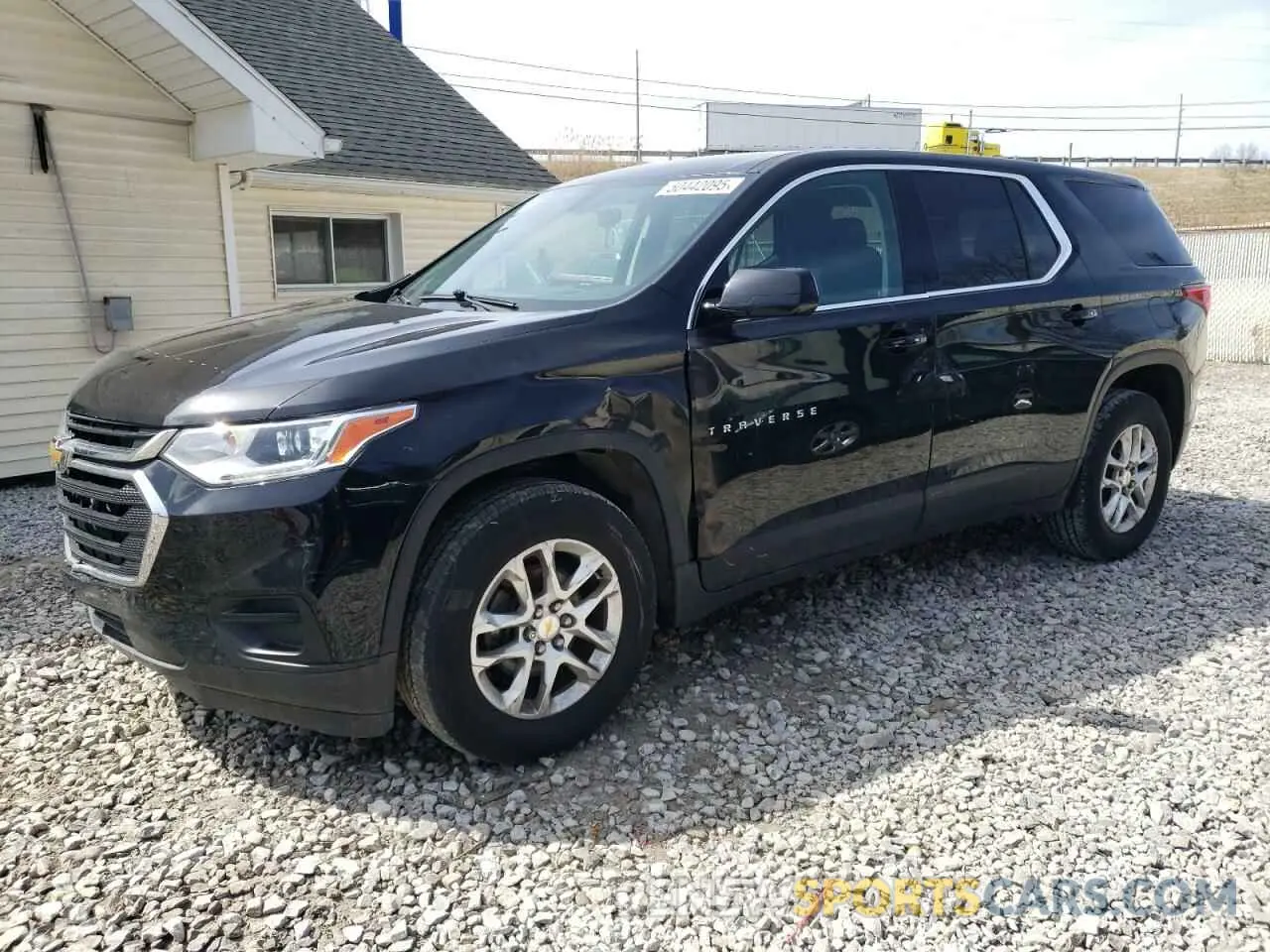1 Photograph of a damaged car 1GNERFKW2LJ246733 CHEVROLET TRAVERSE 2020