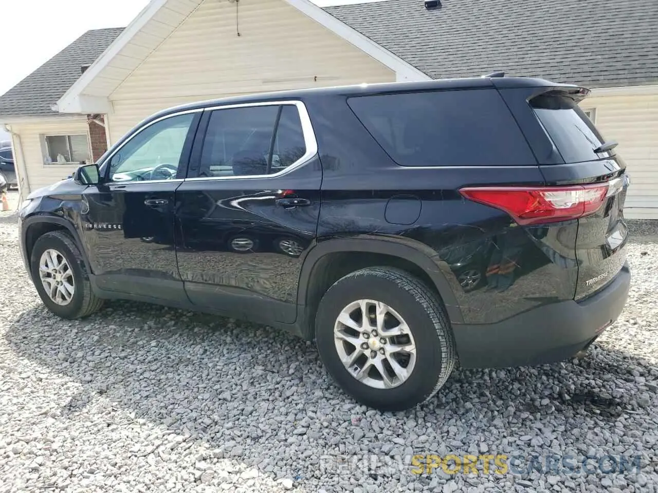 2 Photograph of a damaged car 1GNERFKW2LJ246733 CHEVROLET TRAVERSE 2020