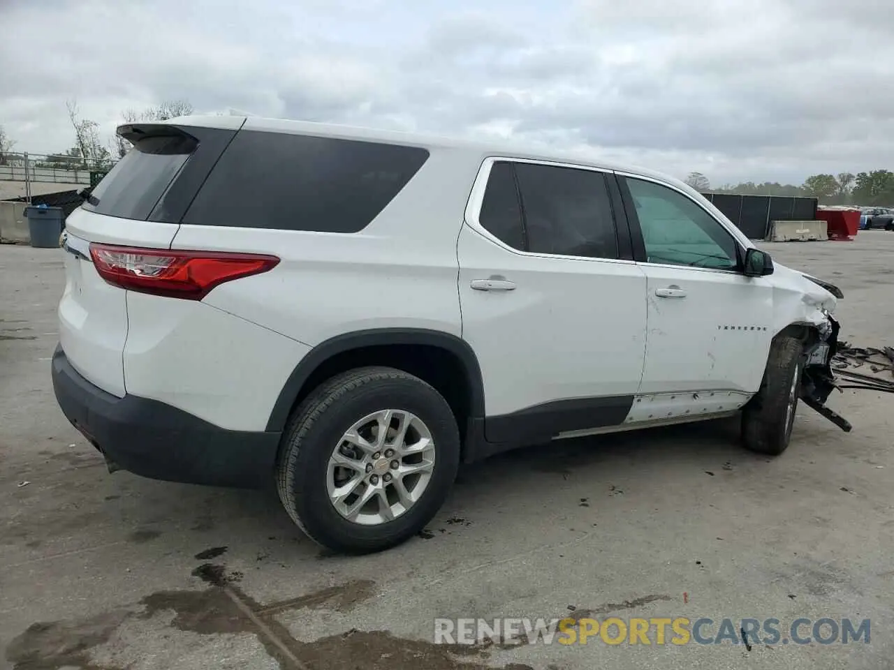 3 Photograph of a damaged car 1GNERFKW3LJ115214 CHEVROLET TRAVERSE 2020