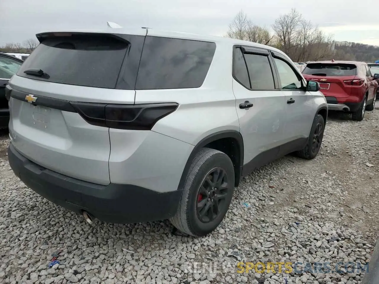 3 Photograph of a damaged car 1GNERFKW3LJ314540 CHEVROLET TRAVERSE 2020