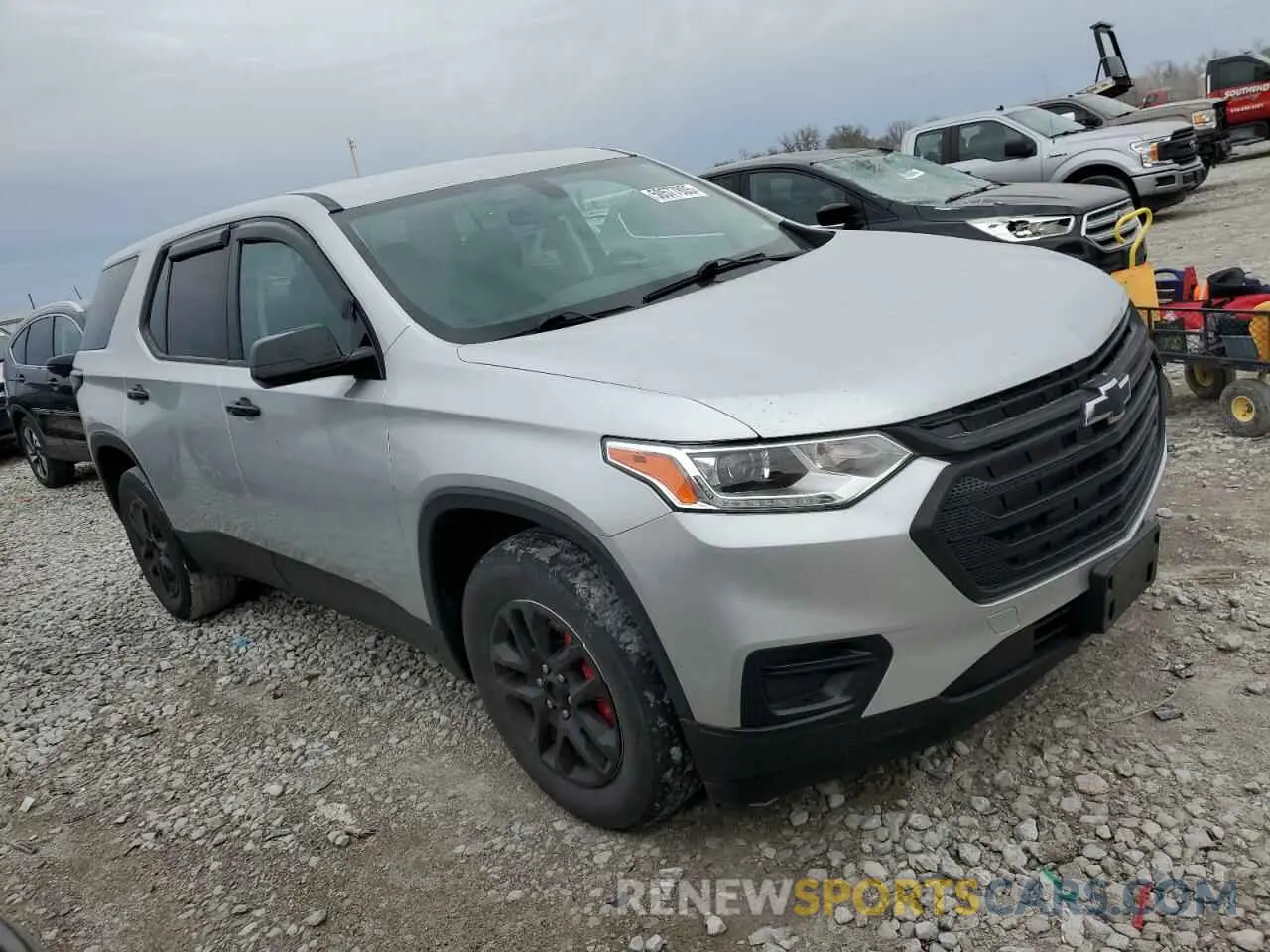 4 Photograph of a damaged car 1GNERFKW3LJ314540 CHEVROLET TRAVERSE 2020