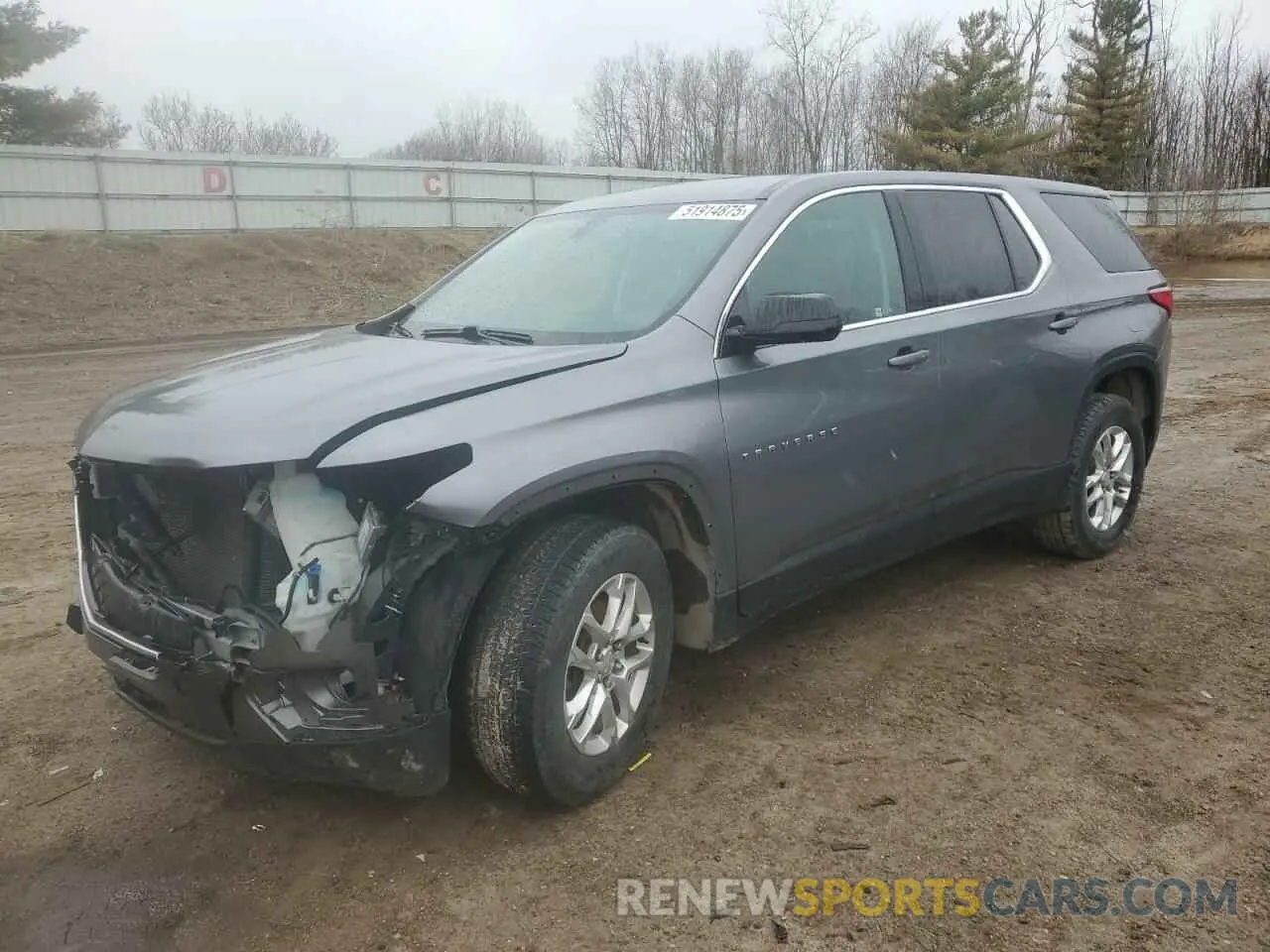 1 Фотография поврежденного автомобиля 1GNERFKW4LJ117926 CHEVROLET TRAVERSE 2020