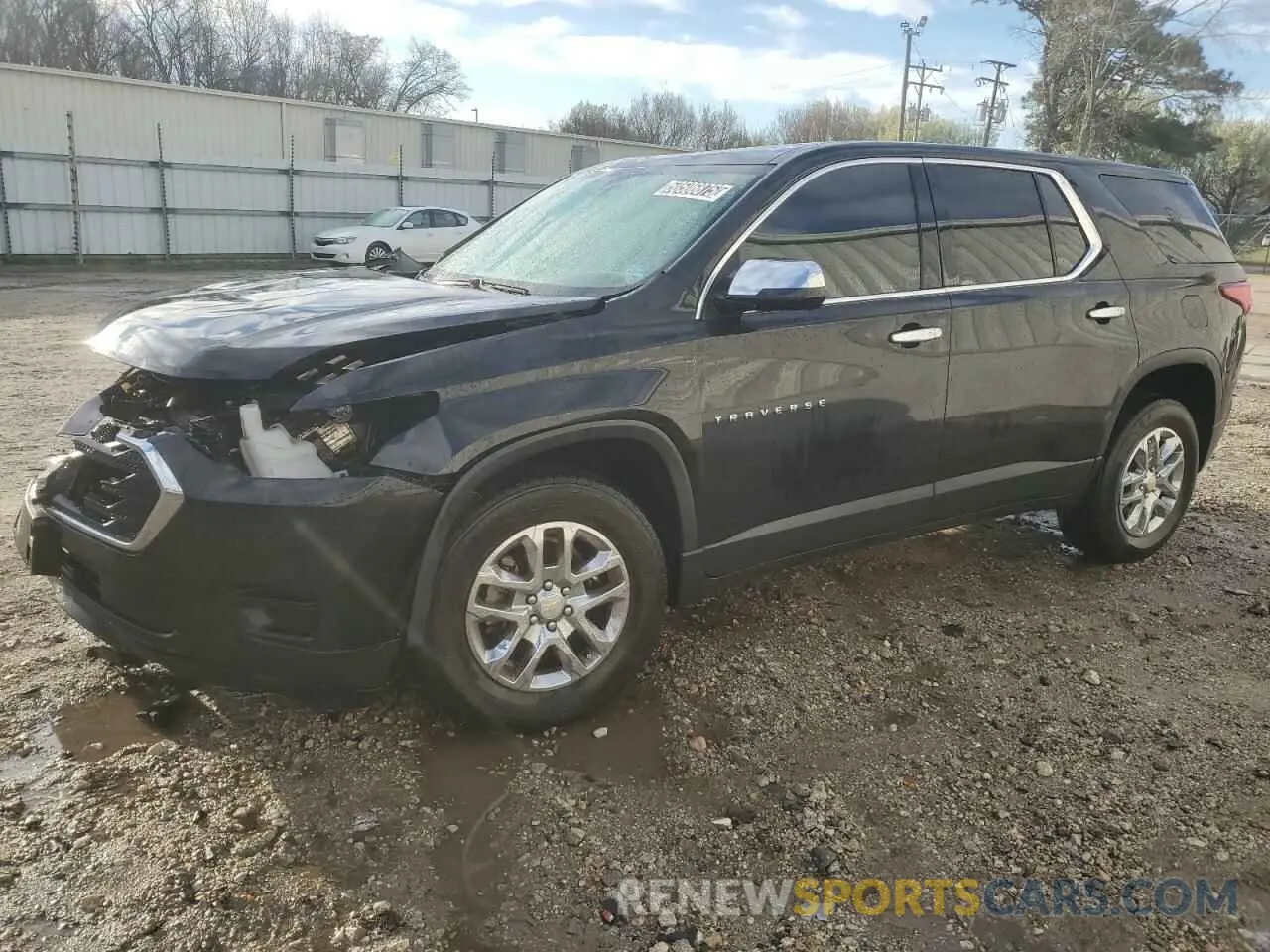 1 Photograph of a damaged car 1GNERFKW4LJ192691 CHEVROLET TRAVERSE 2020