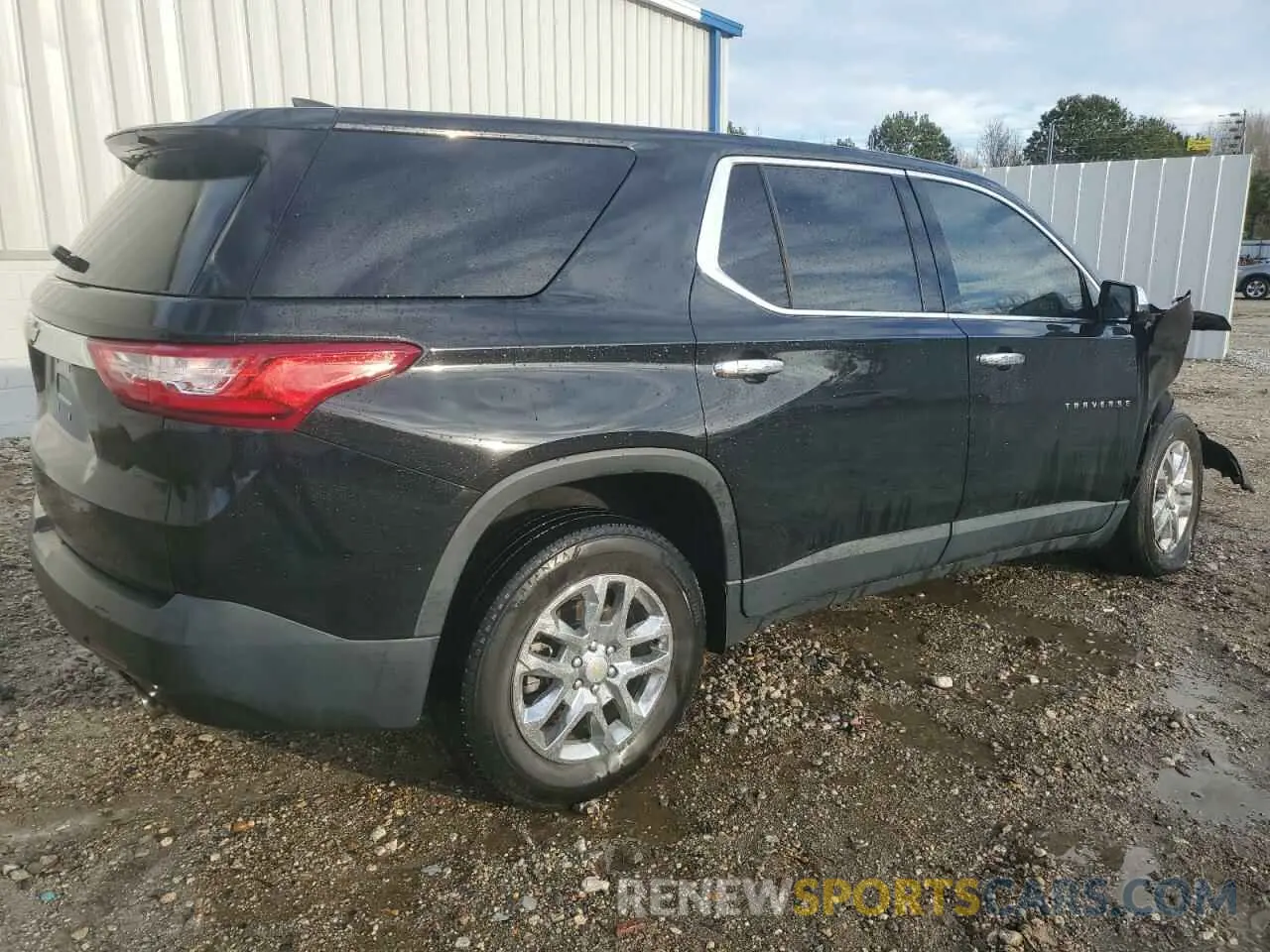 3 Photograph of a damaged car 1GNERFKW4LJ192691 CHEVROLET TRAVERSE 2020