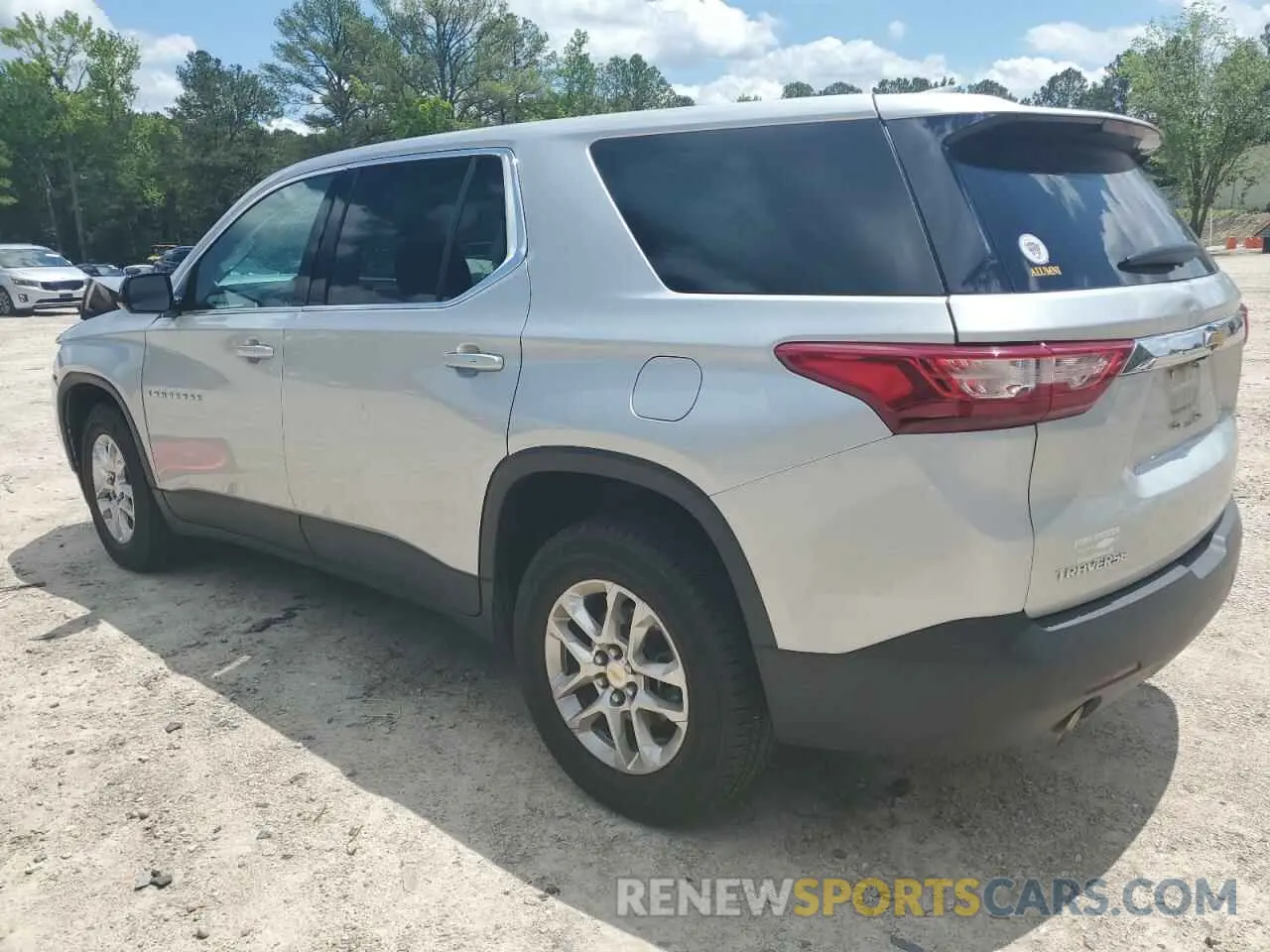 2 Photograph of a damaged car 1GNERFKW4LJ267390 CHEVROLET TRAVERSE 2020