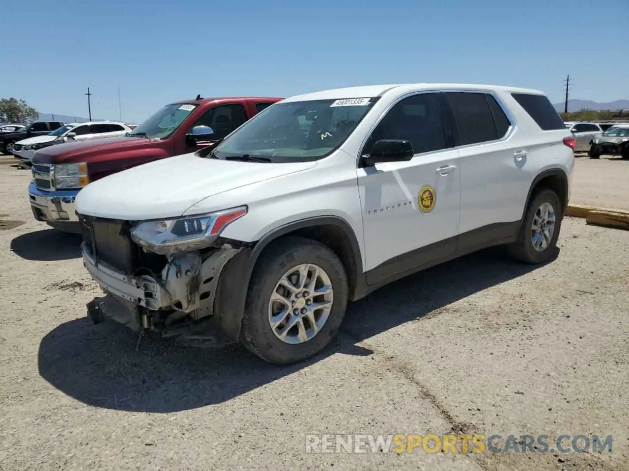 1 Фотография поврежденного автомобиля 1GNERFKW5LJ204475 CHEVROLET TRAVERSE 2020