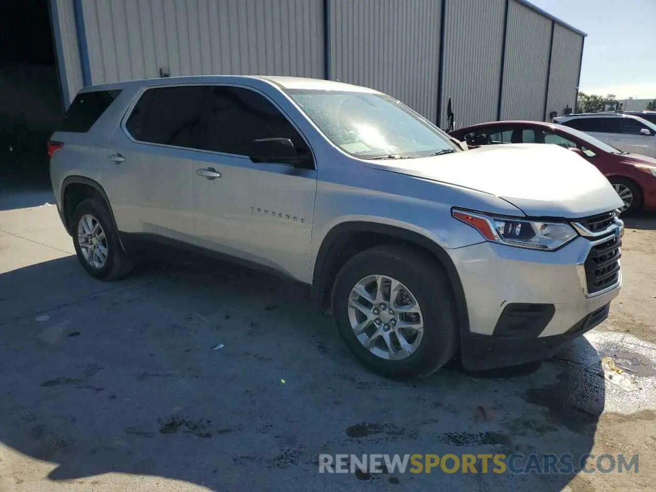 4 Фотография поврежденного автомобиля 1GNERFKW5LJ299474 CHEVROLET TRAVERSE 2020