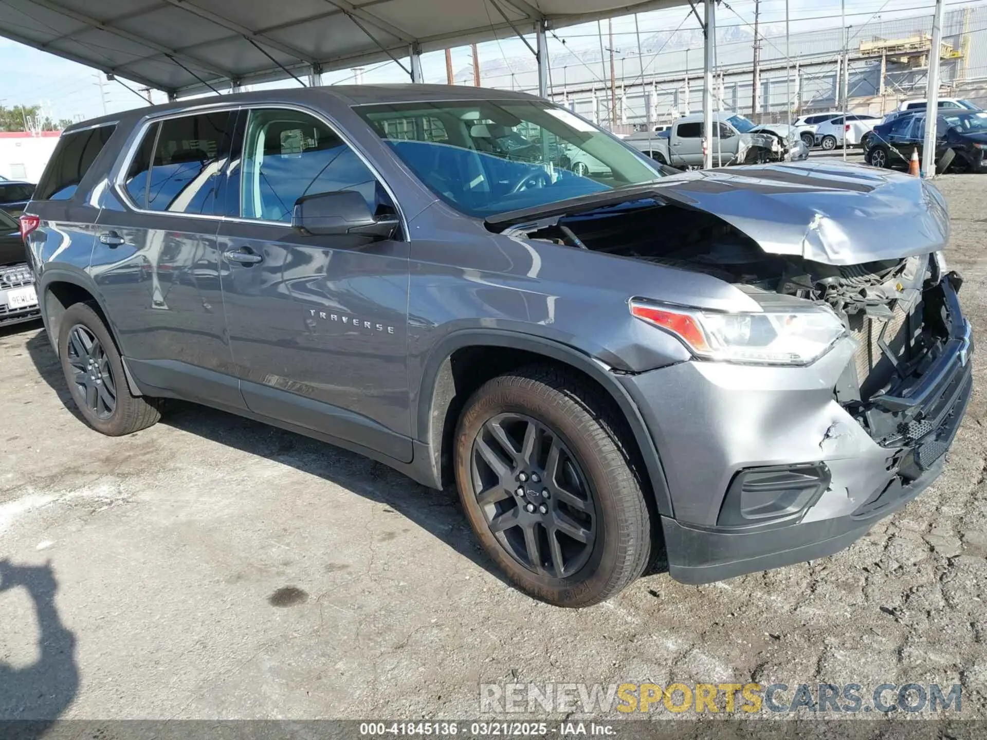 1 Фотография поврежденного автомобиля 1GNERFKW6LJ207966 CHEVROLET TRAVERSE 2020