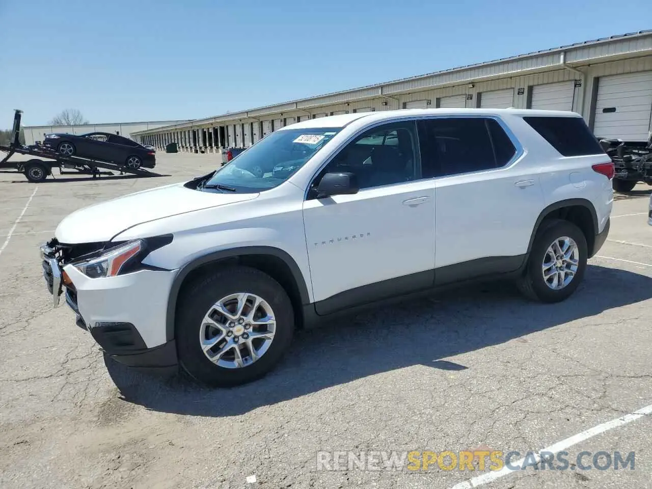 1 Photograph of a damaged car 1GNERFKW6LJ267181 CHEVROLET TRAVERSE 2020