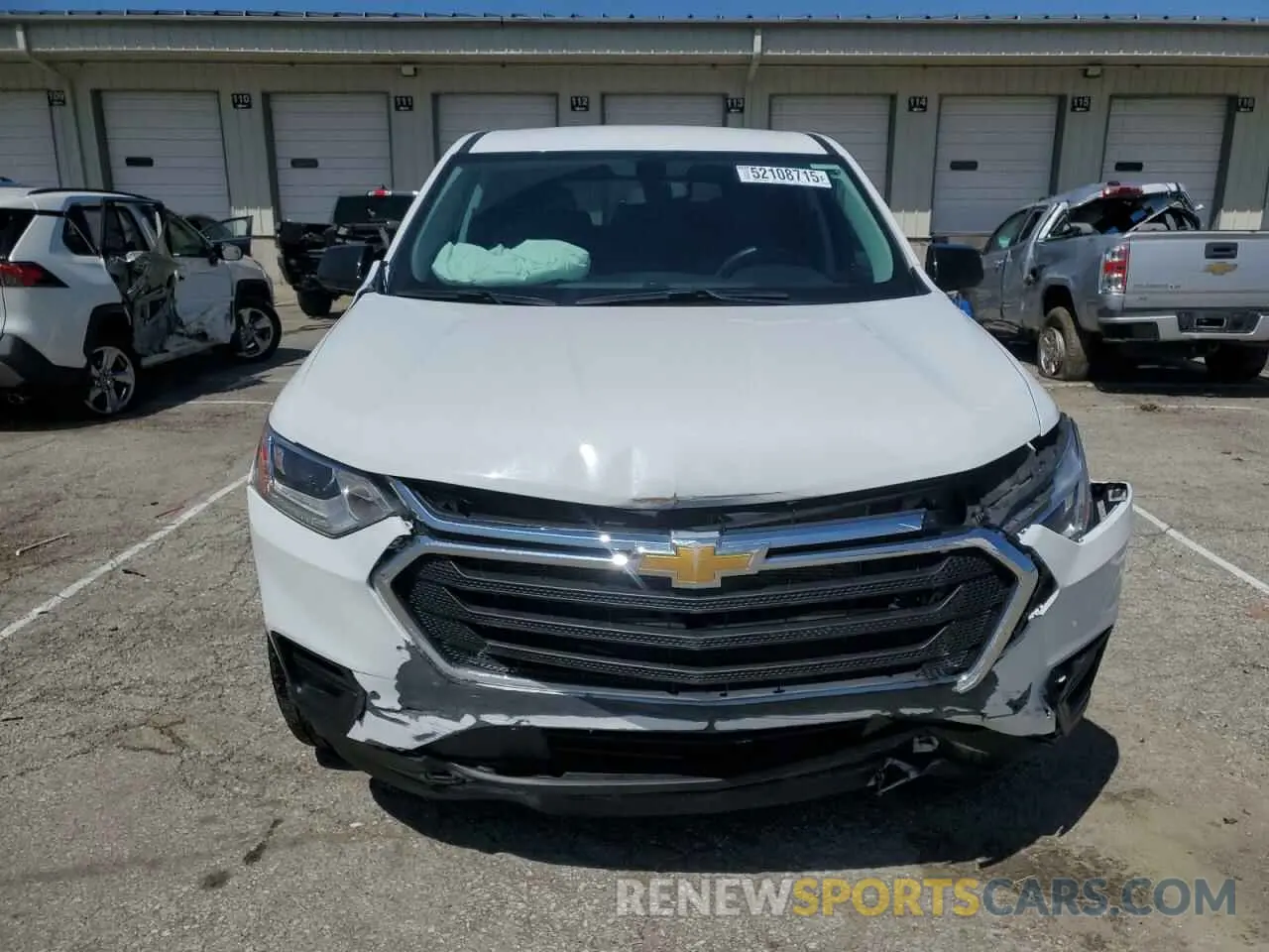 5 Photograph of a damaged car 1GNERFKW6LJ267181 CHEVROLET TRAVERSE 2020