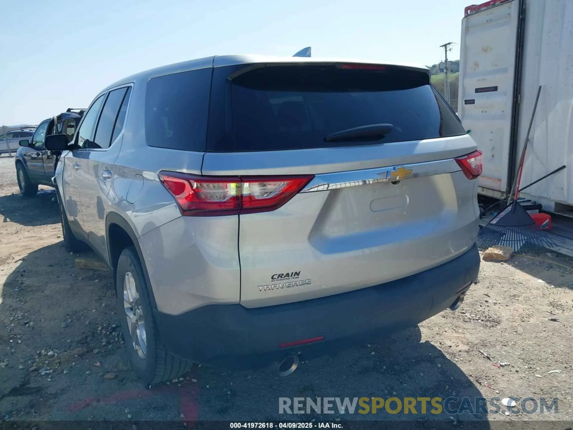 3 Фотография поврежденного автомобиля 1GNERFKW7LJ255721 CHEVROLET TRAVERSE 2020