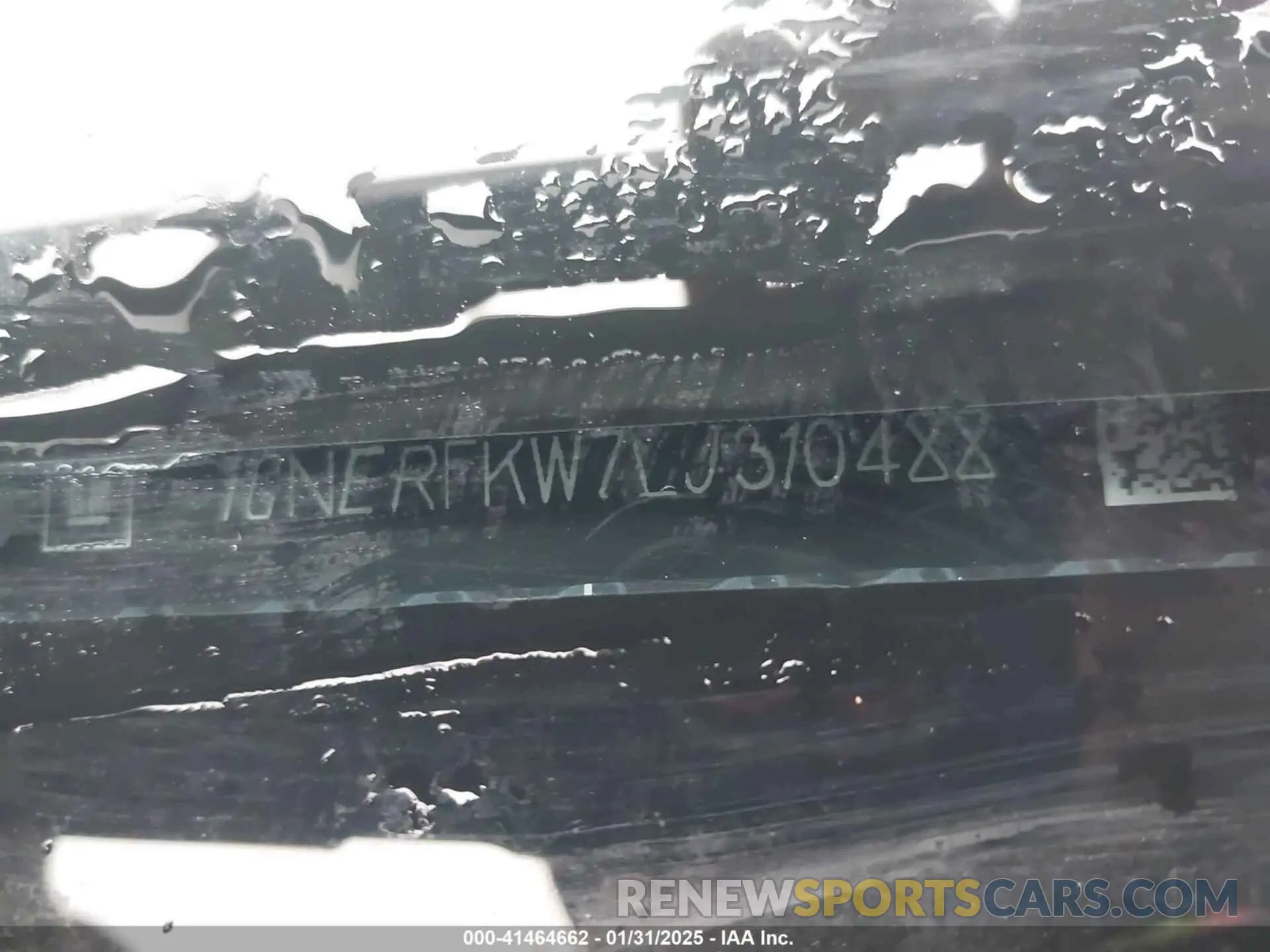 9 Фотография поврежденного автомобиля 1GNERFKW7LJ310488 CHEVROLET TRAVERSE 2020