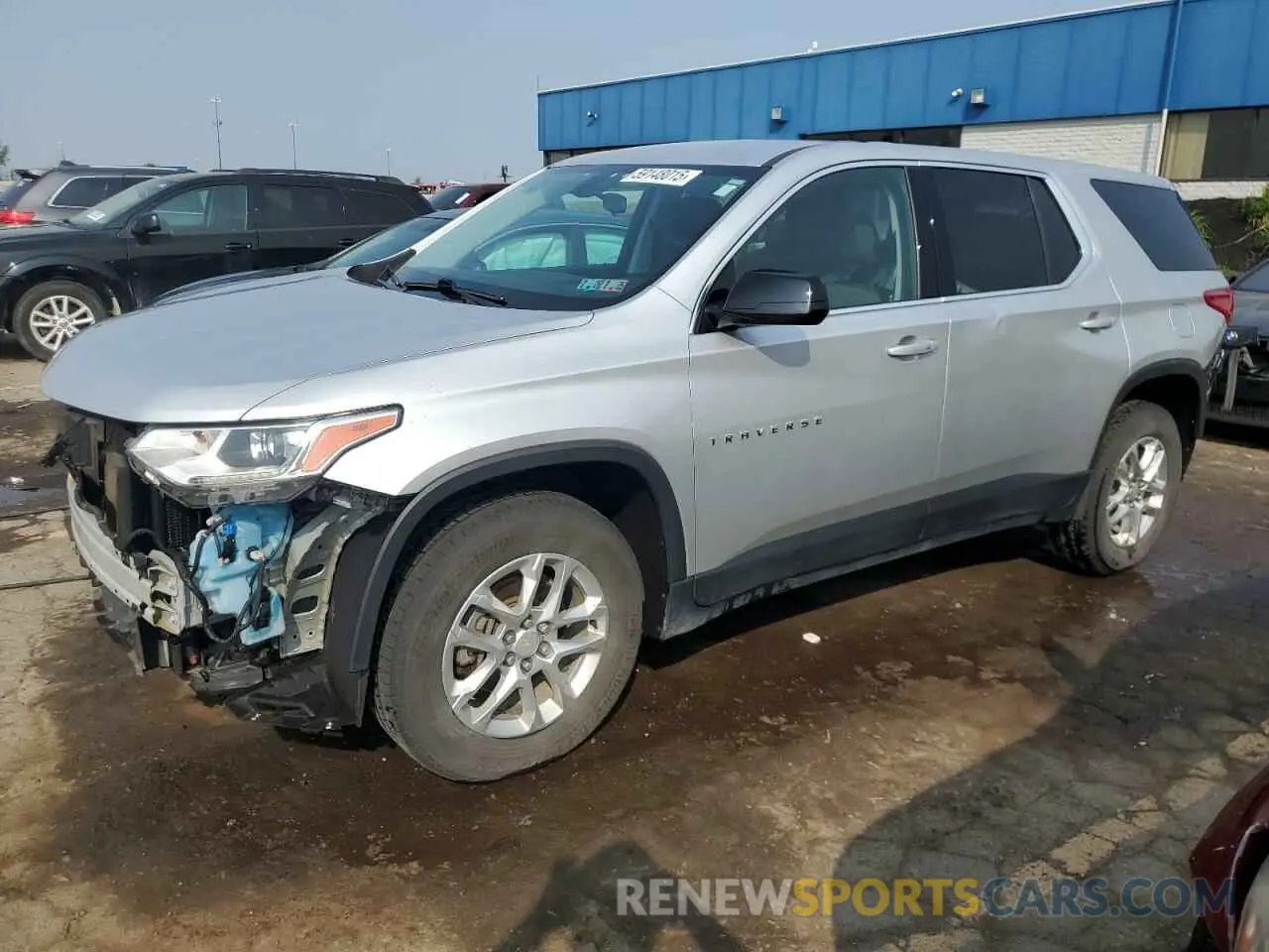 1 Photograph of a damaged car 1GNERFKW8LJ160889 CHEVROLET TRAVERSE 2020