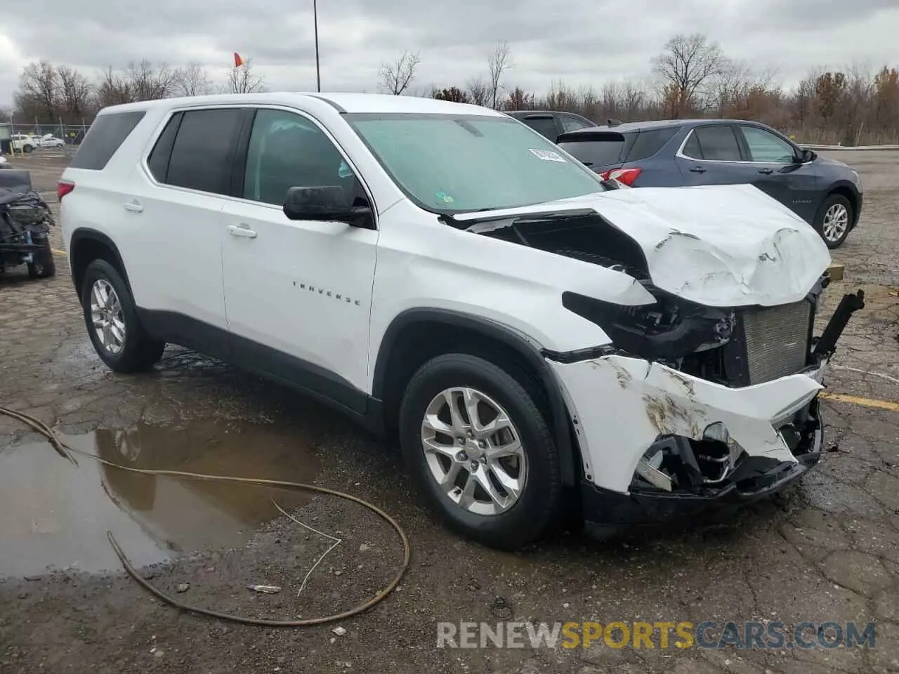4 Фотография поврежденного автомобиля 1GNERFKW9LJ261004 CHEVROLET TRAVERSE 2020