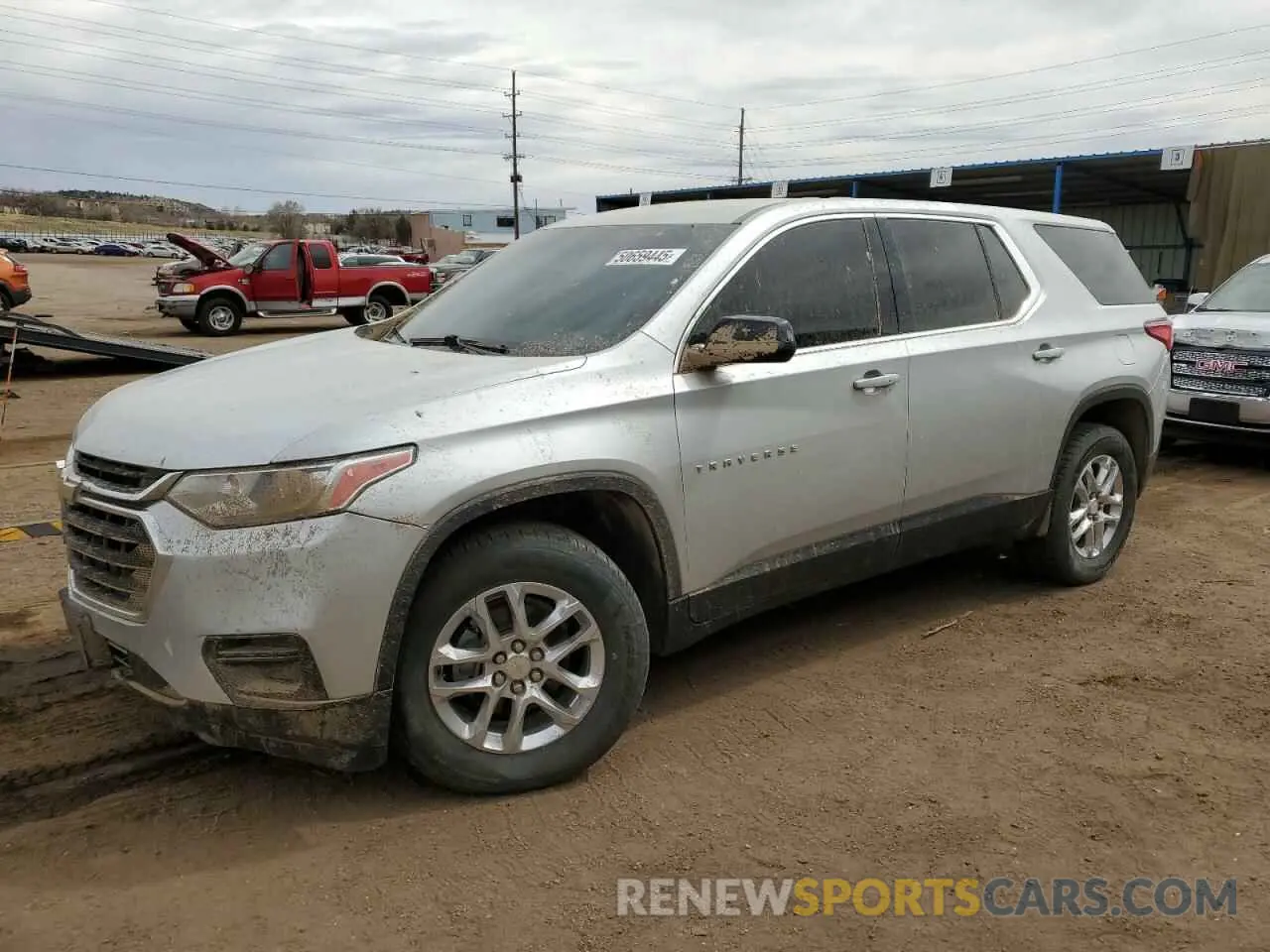 1 Photograph of a damaged car 1GNERFKW9LJ275842 CHEVROLET TRAVERSE 2020