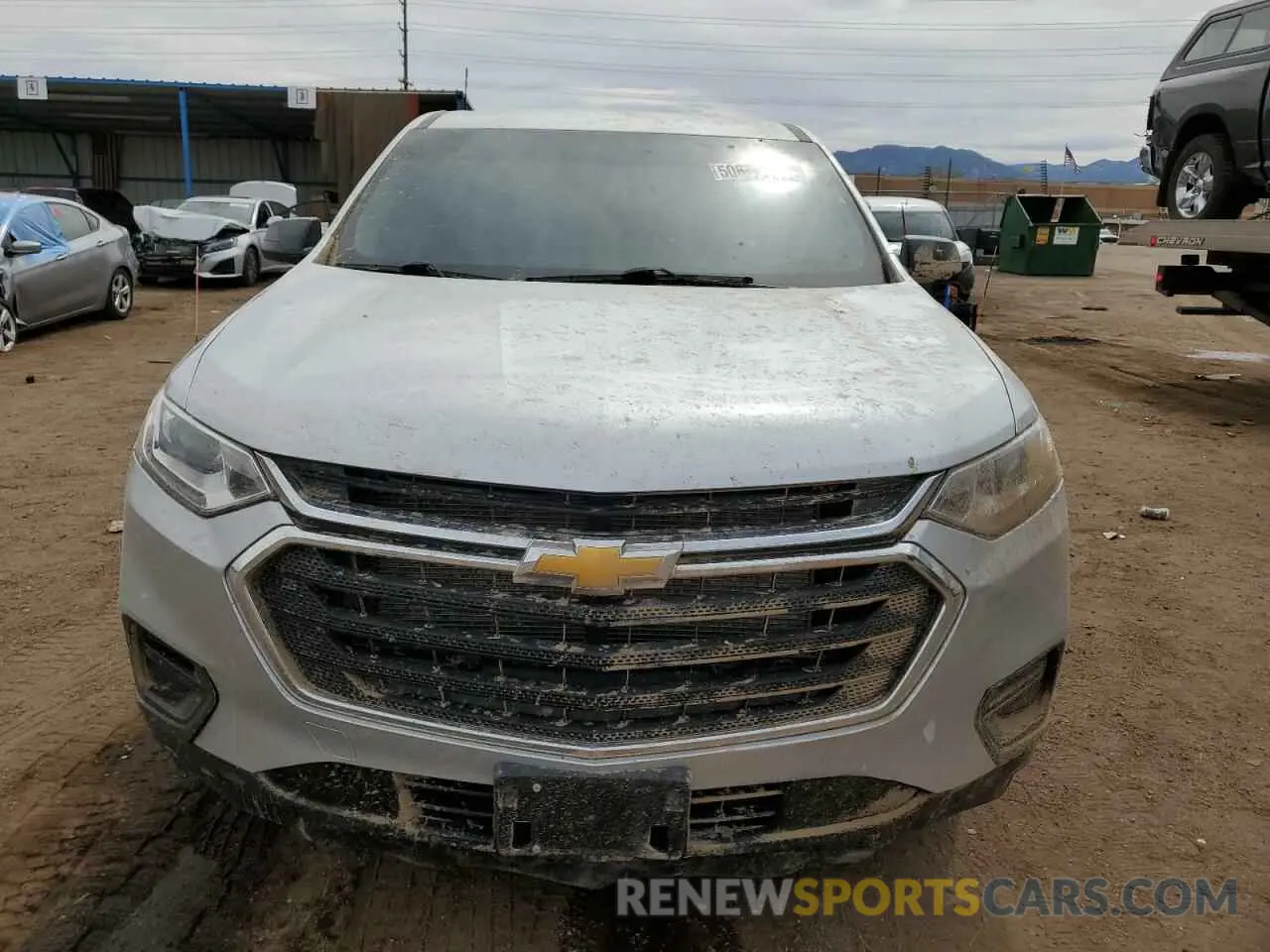 5 Photograph of a damaged car 1GNERFKW9LJ275842 CHEVROLET TRAVERSE 2020