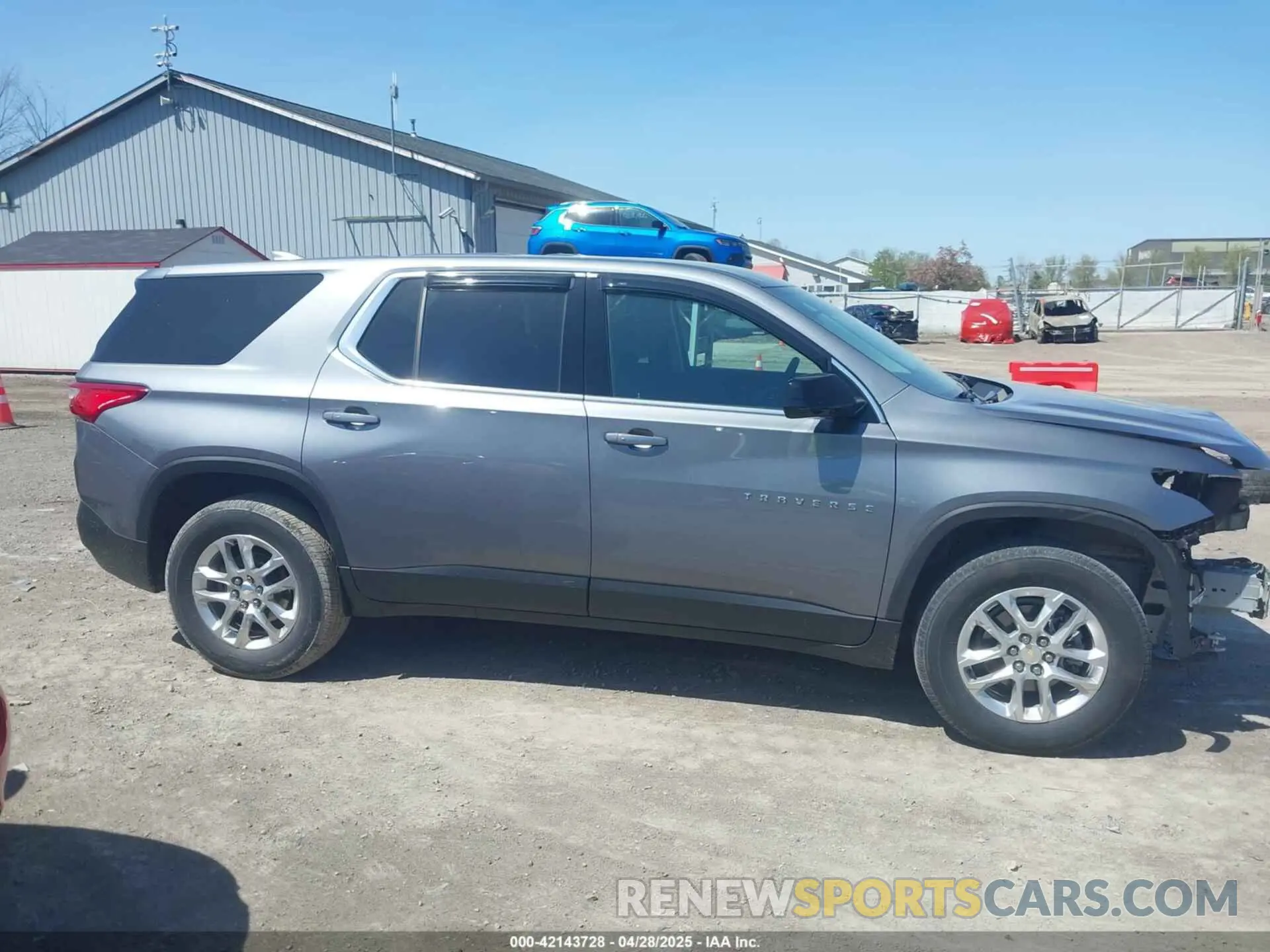 14 Photograph of a damaged car 1GNERFKW9LJ309827 CHEVROLET TRAVERSE 2020