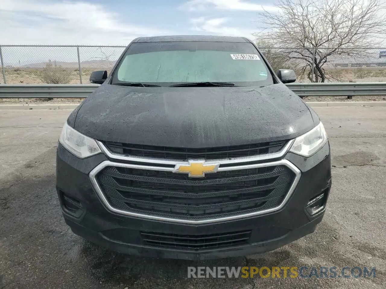 5 Photograph of a damaged car 1GNERFKWXLJ257852 CHEVROLET TRAVERSE 2020
