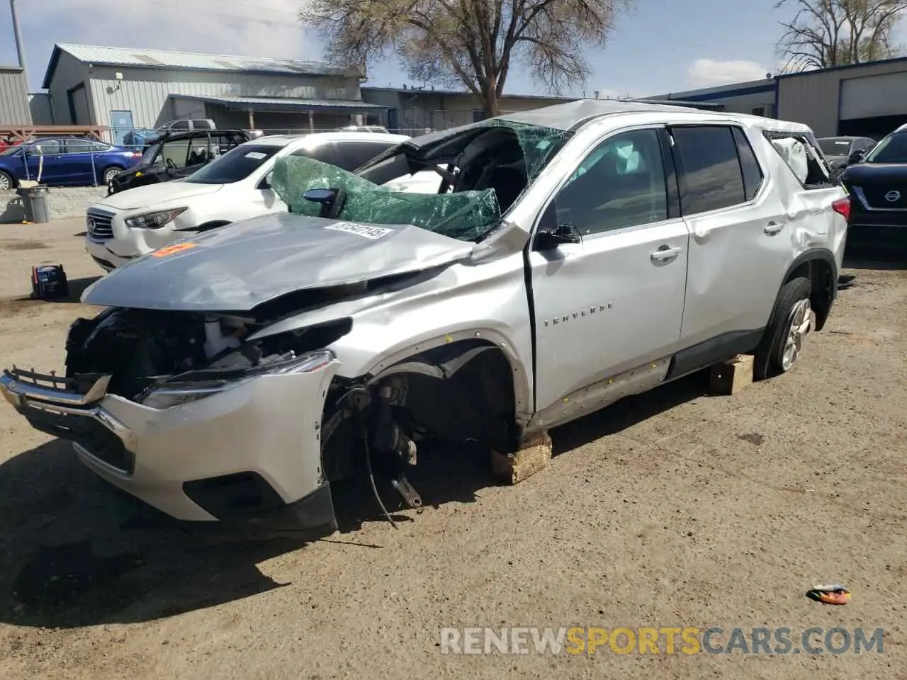 1 Фотография поврежденного автомобиля 1GNERFKWXLJ262274 CHEVROLET TRAVERSE 2020