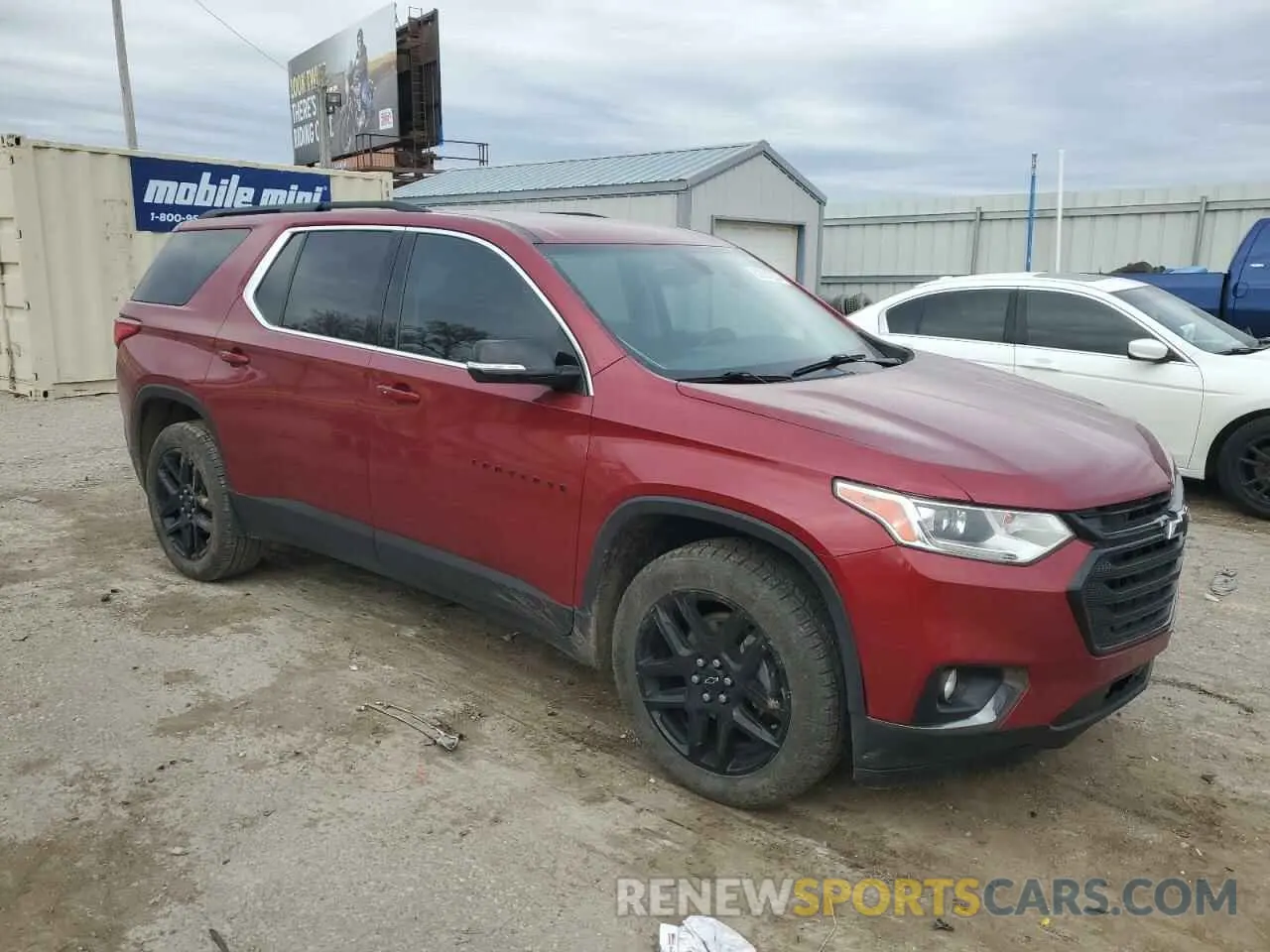 4 Фотография поврежденного автомобиля 1GNERGKW0LJ265609 CHEVROLET TRAVERSE 2020