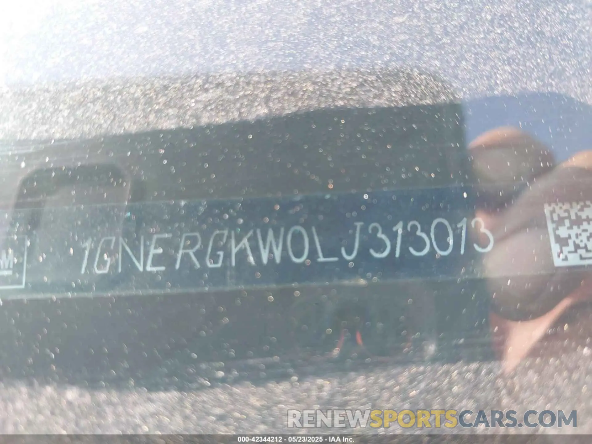 9 Фотография поврежденного автомобиля 1GNERGKW0LJ313013 CHEVROLET TRAVERSE 2020