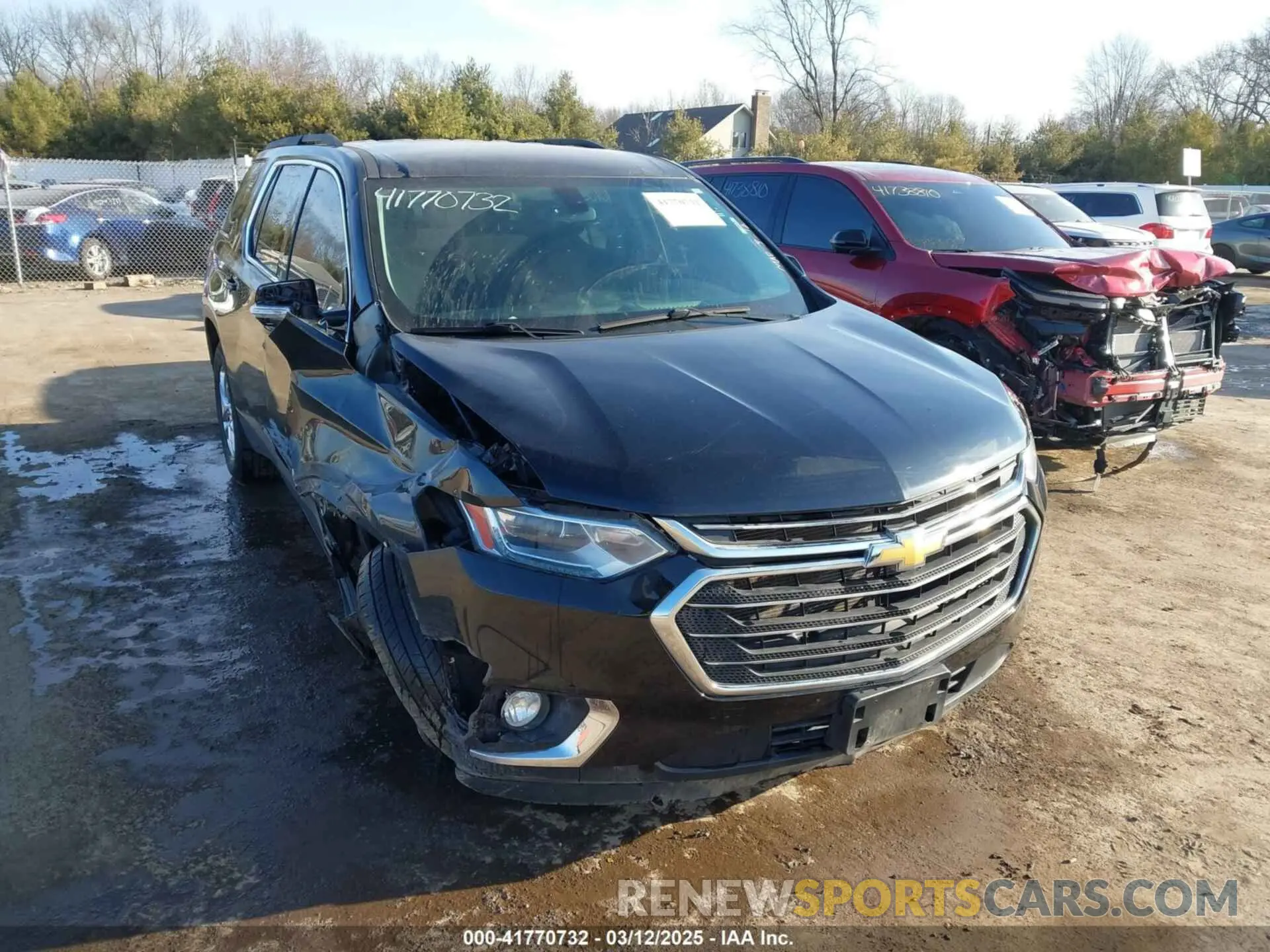 1 Photograph of a damaged car 1GNERGKW0LJ315991 CHEVROLET TRAVERSE 2020