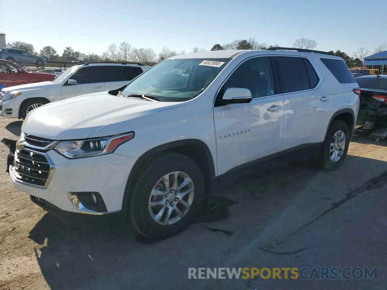 1 Photograph of a damaged car 1GNERGKW1LJ134446 CHEVROLET TRAVERSE 2020