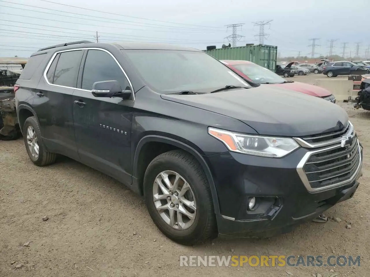 4 Photograph of a damaged car 1GNERGKW1LJ164353 CHEVROLET TRAVERSE 2020