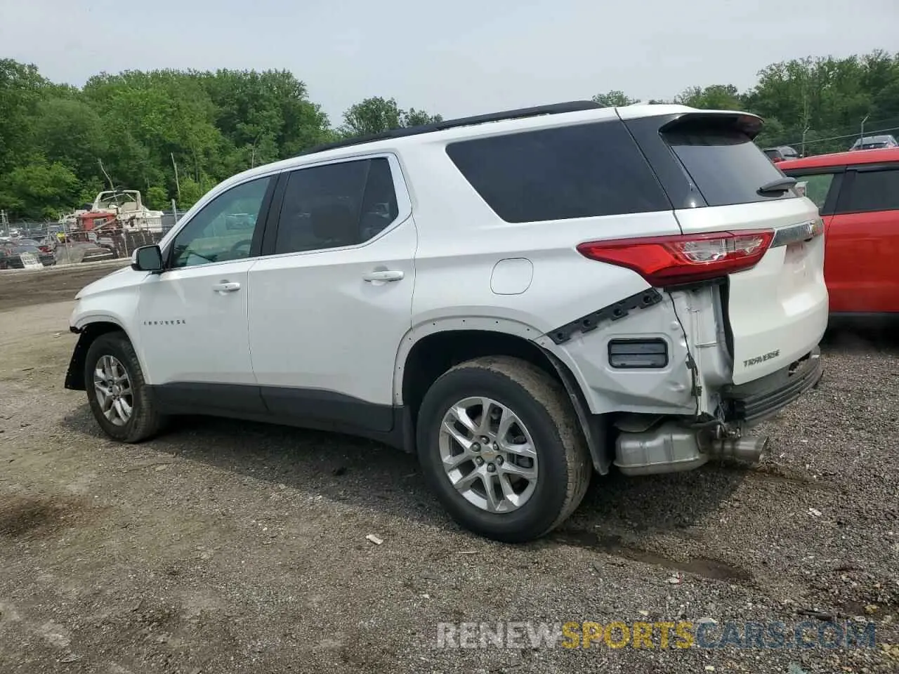2 Фотография поврежденного автомобиля 1GNERGKW1LJ286050 CHEVROLET TRAVERSE 2020
