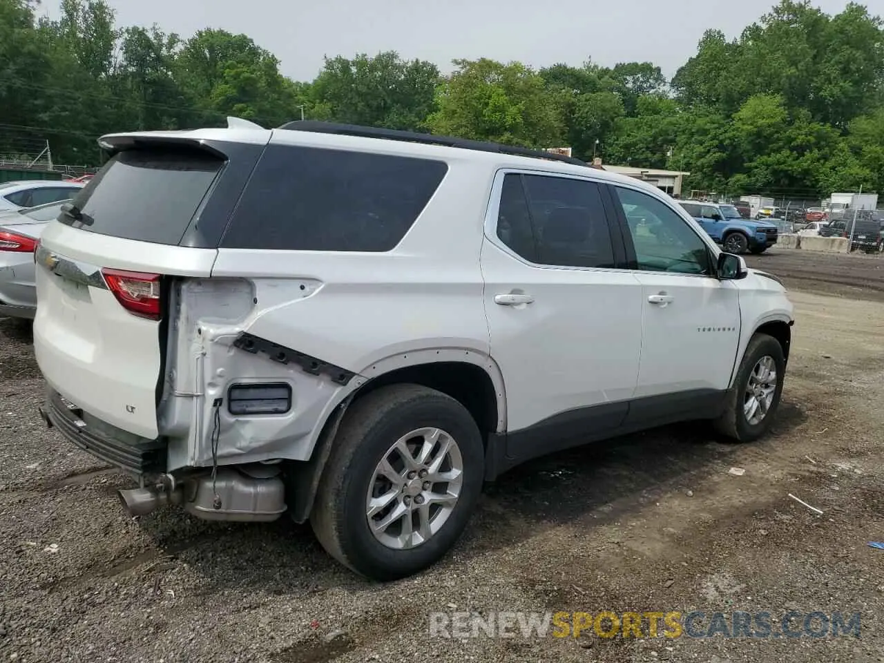 3 Фотография поврежденного автомобиля 1GNERGKW1LJ286050 CHEVROLET TRAVERSE 2020