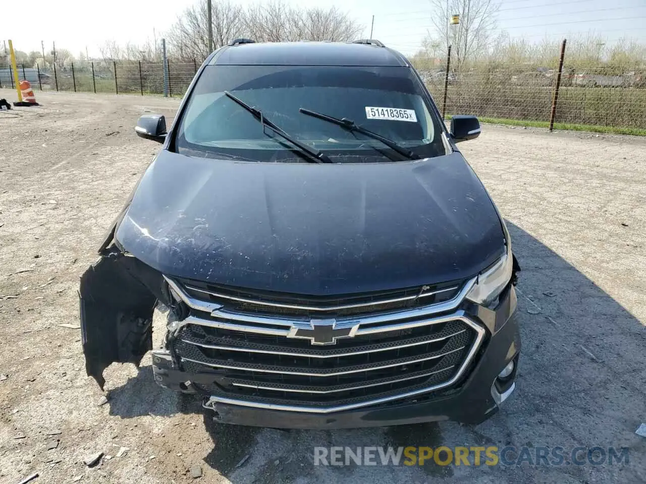 5 Фотография поврежденного автомобиля 1GNERGKW3LJ158327 CHEVROLET TRAVERSE 2020