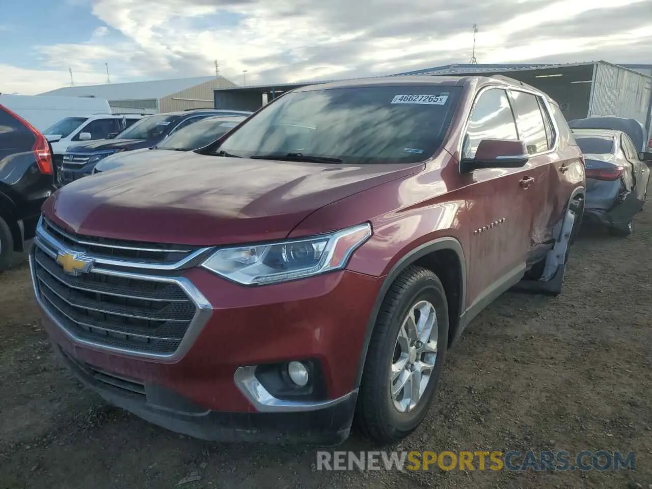 1 Фотография поврежденного автомобиля 1GNERGKW3LJ234855 CHEVROLET TRAVERSE 2020