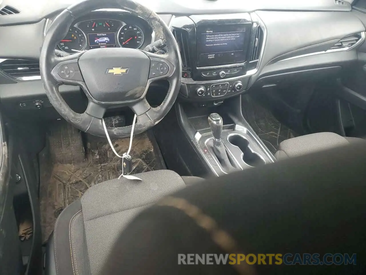 8 Photograph of a damaged car 1GNERGKW5LJ221492 CHEVROLET TRAVERSE 2020