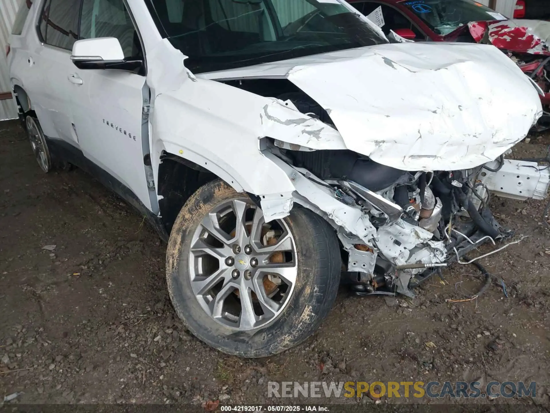 22 Photograph of a damaged car 1GNERGKW5LJ305571 CHEVROLET TRAVERSE 2020