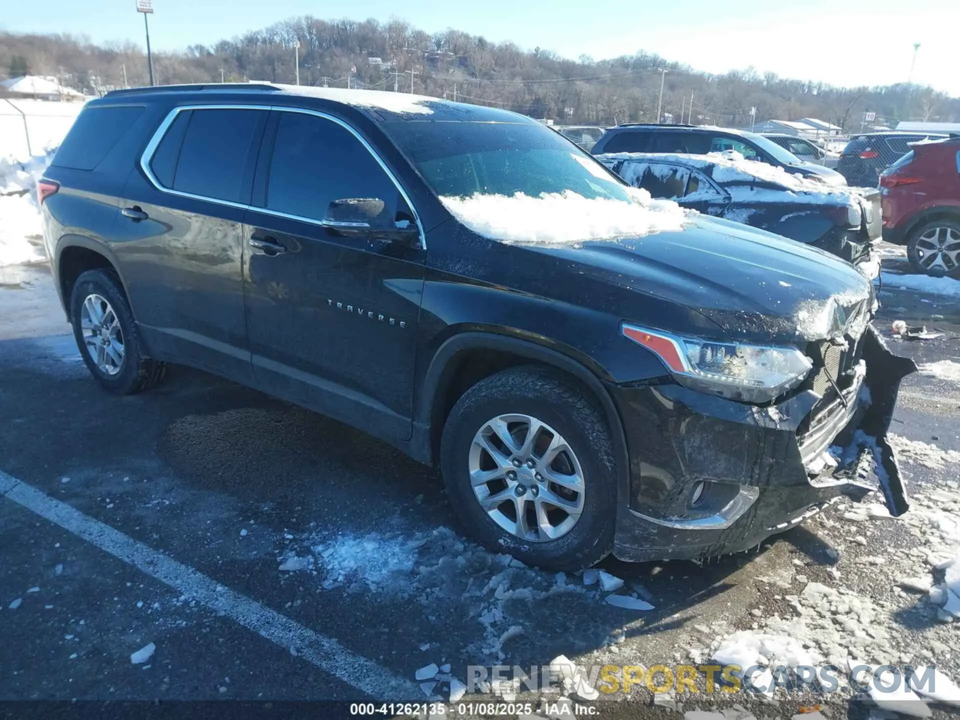 1 Photograph of a damaged car 1GNERGKW7LJ191671 CHEVROLET TRAVERSE 2020