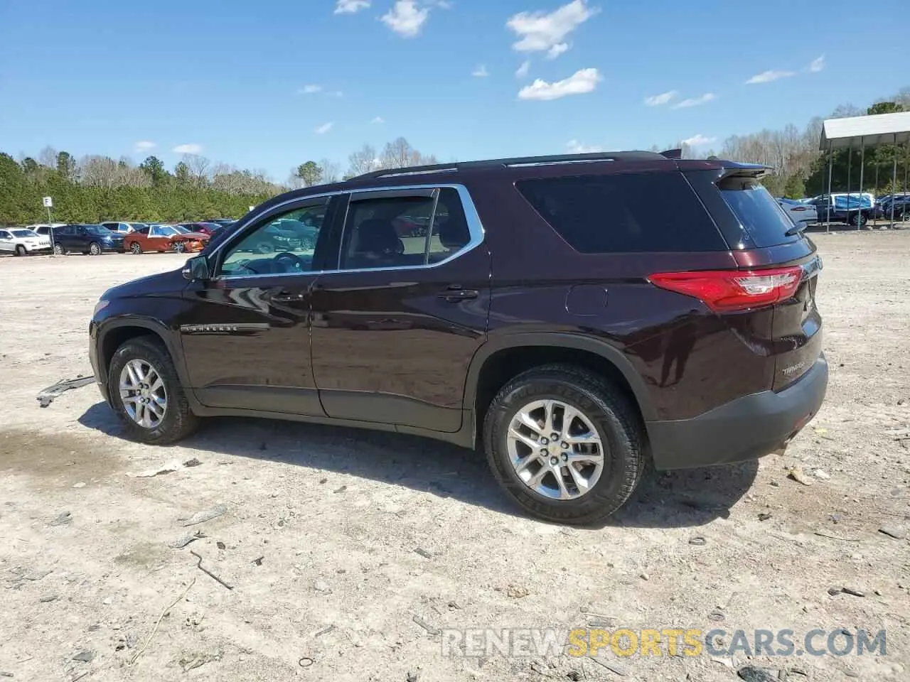 2 Photograph of a damaged car 1GNERGKW7LJ200000 CHEVROLET TRAVERSE 2020