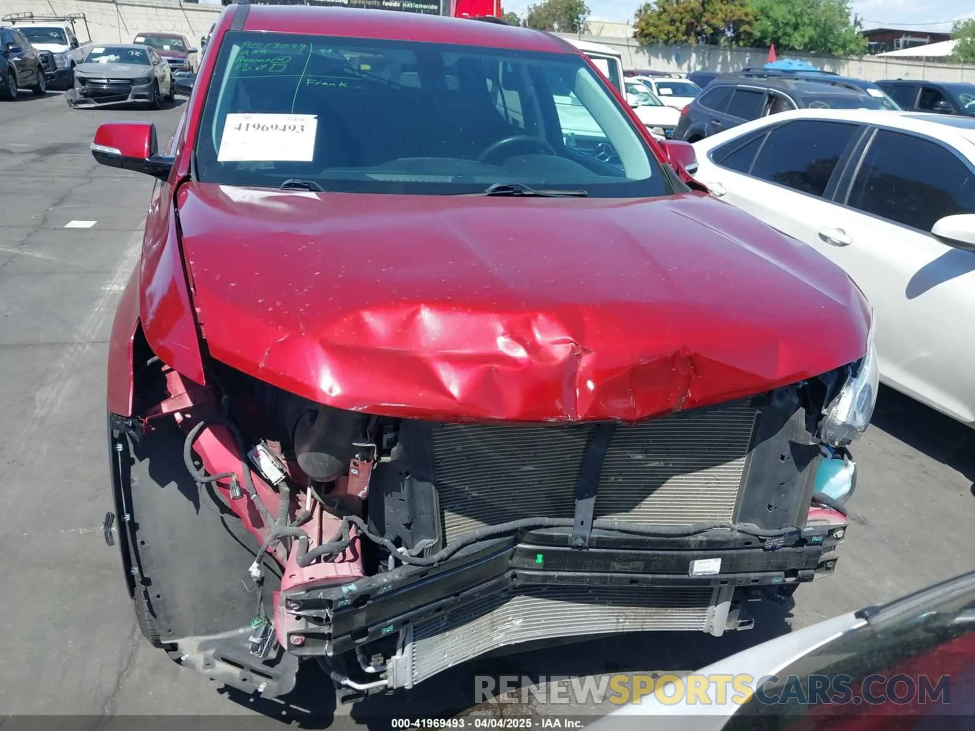 13 Фотография поврежденного автомобиля 1GNERGKW7LJ256535 CHEVROLET TRAVERSE 2020