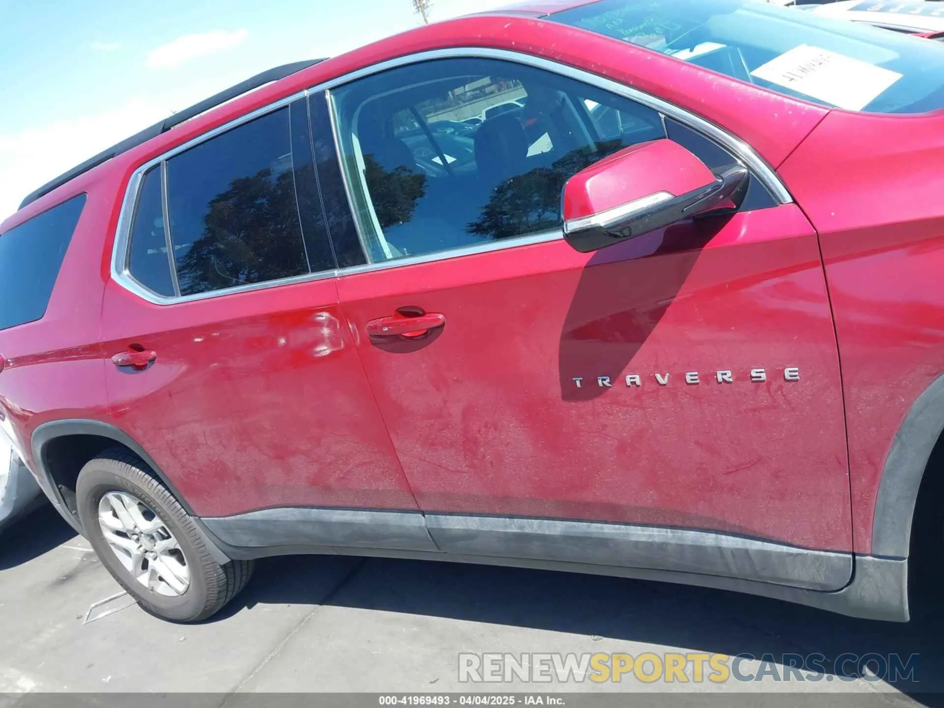 14 Фотография поврежденного автомобиля 1GNERGKW7LJ256535 CHEVROLET TRAVERSE 2020
