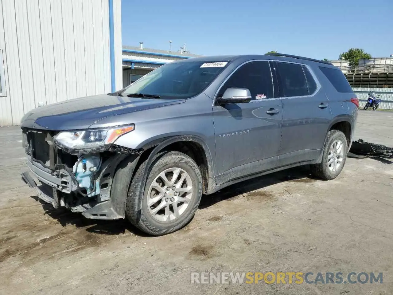 1 Photograph of a damaged car 1GNERGKW8LJ282450 CHEVROLET TRAVERSE 2020