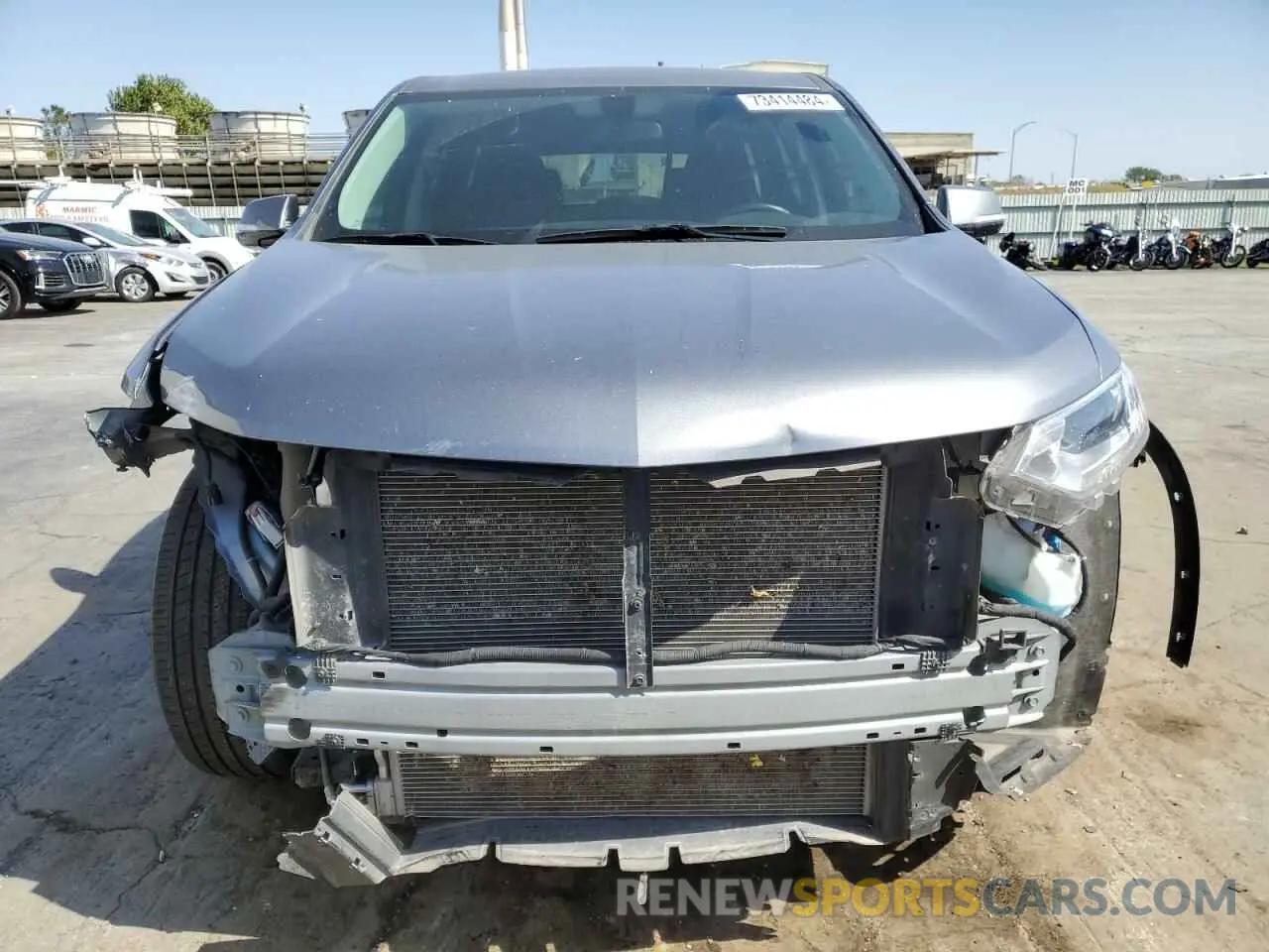 5 Photograph of a damaged car 1GNERGKW8LJ282450 CHEVROLET TRAVERSE 2020