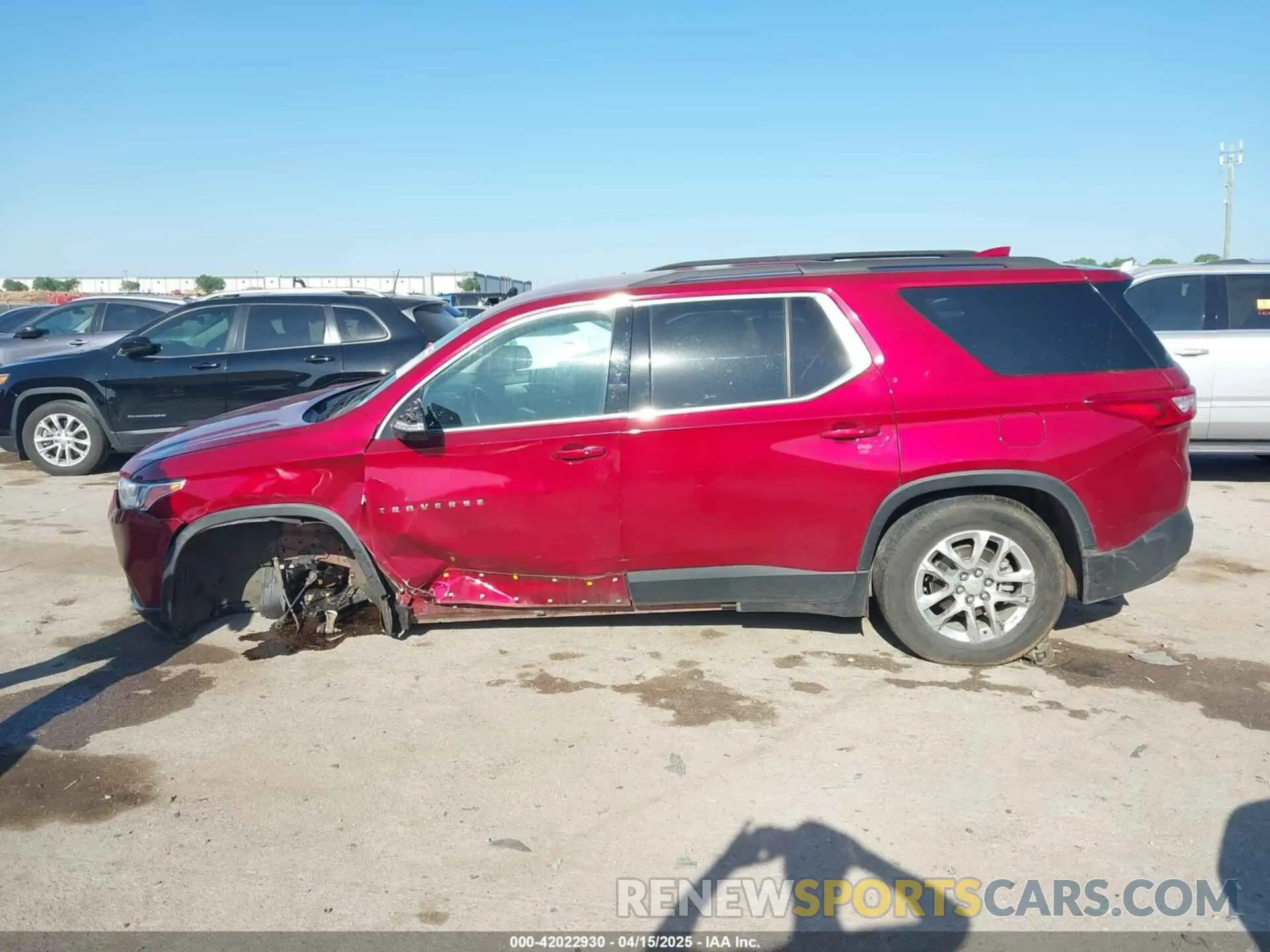 14 Фотография поврежденного автомобиля 1GNERGKW9LJ309932 CHEVROLET TRAVERSE 2020