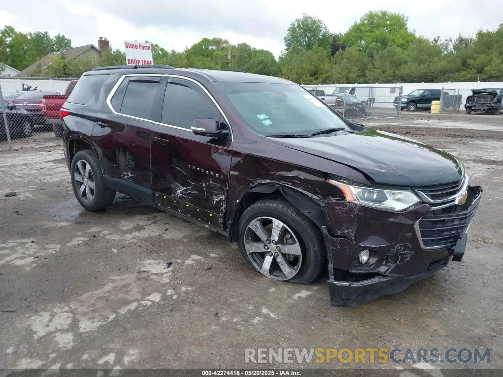 1 Фотография поврежденного автомобиля 1GNERHKW0LJ102707 CHEVROLET TRAVERSE 2020