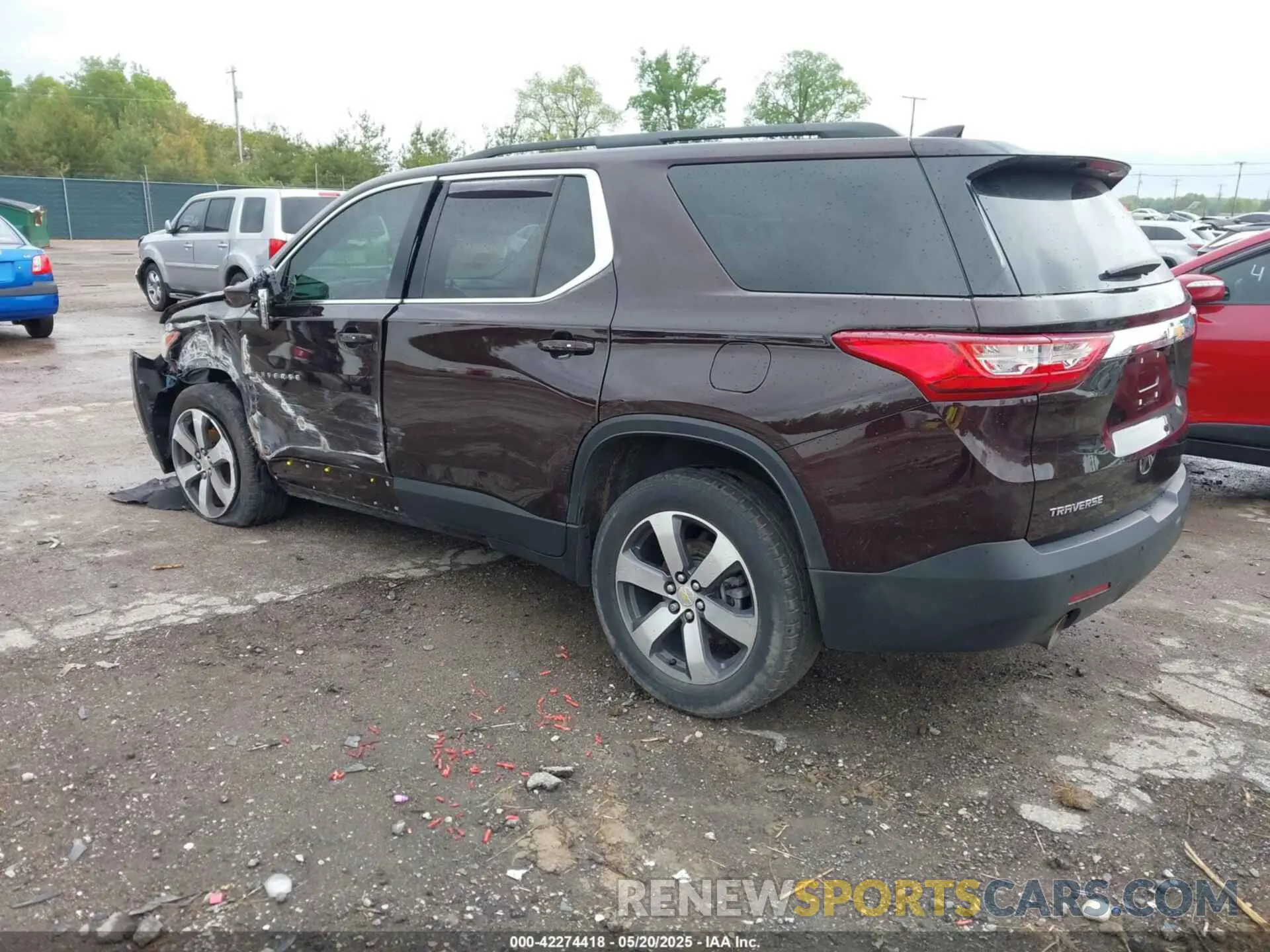 3 Фотография поврежденного автомобиля 1GNERHKW0LJ102707 CHEVROLET TRAVERSE 2020