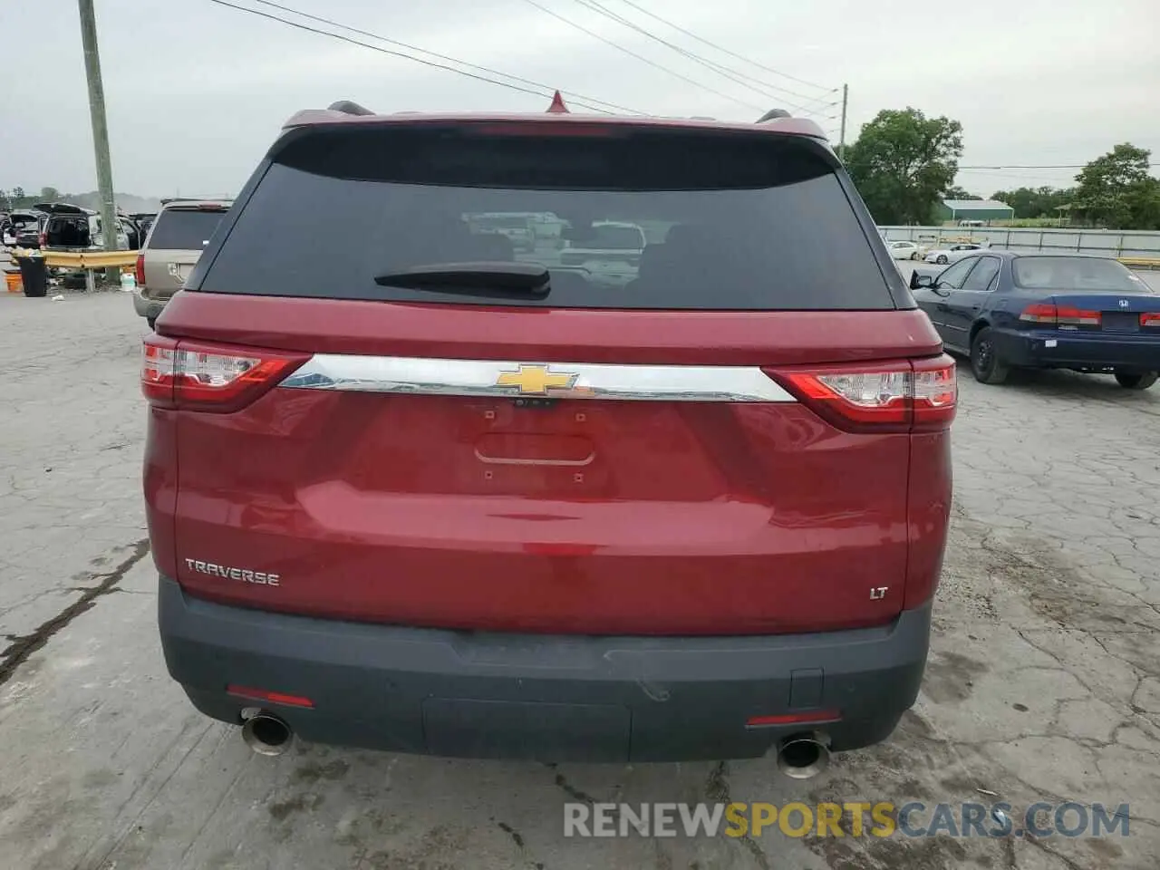 6 Фотография поврежденного автомобиля 1GNERHKW1LJ176847 CHEVROLET TRAVERSE 2020