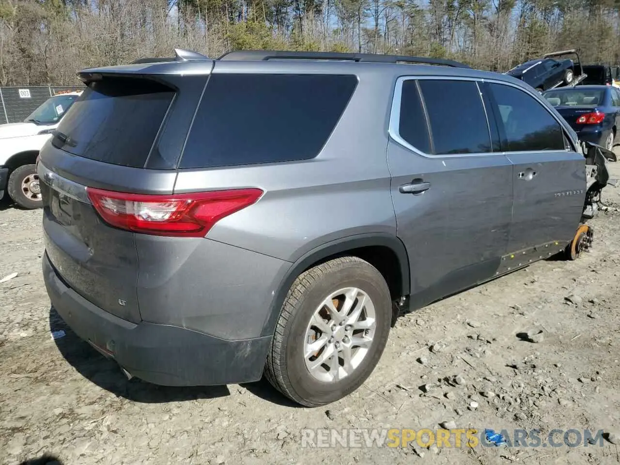 3 Фотография поврежденного автомобиля 1GNERHKW2LJ105205 CHEVROLET TRAVERSE 2020