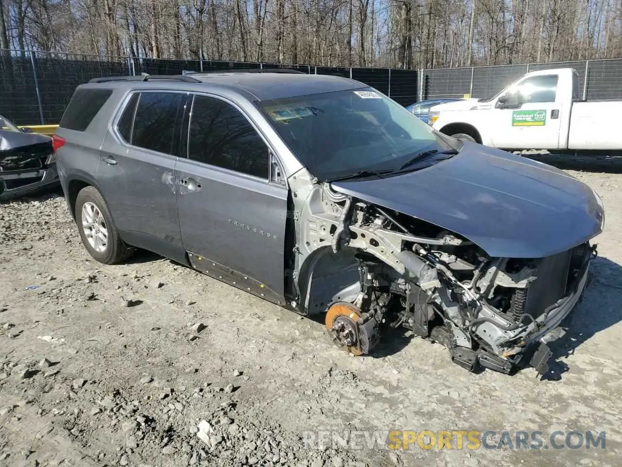 4 Фотография поврежденного автомобиля 1GNERHKW2LJ105205 CHEVROLET TRAVERSE 2020