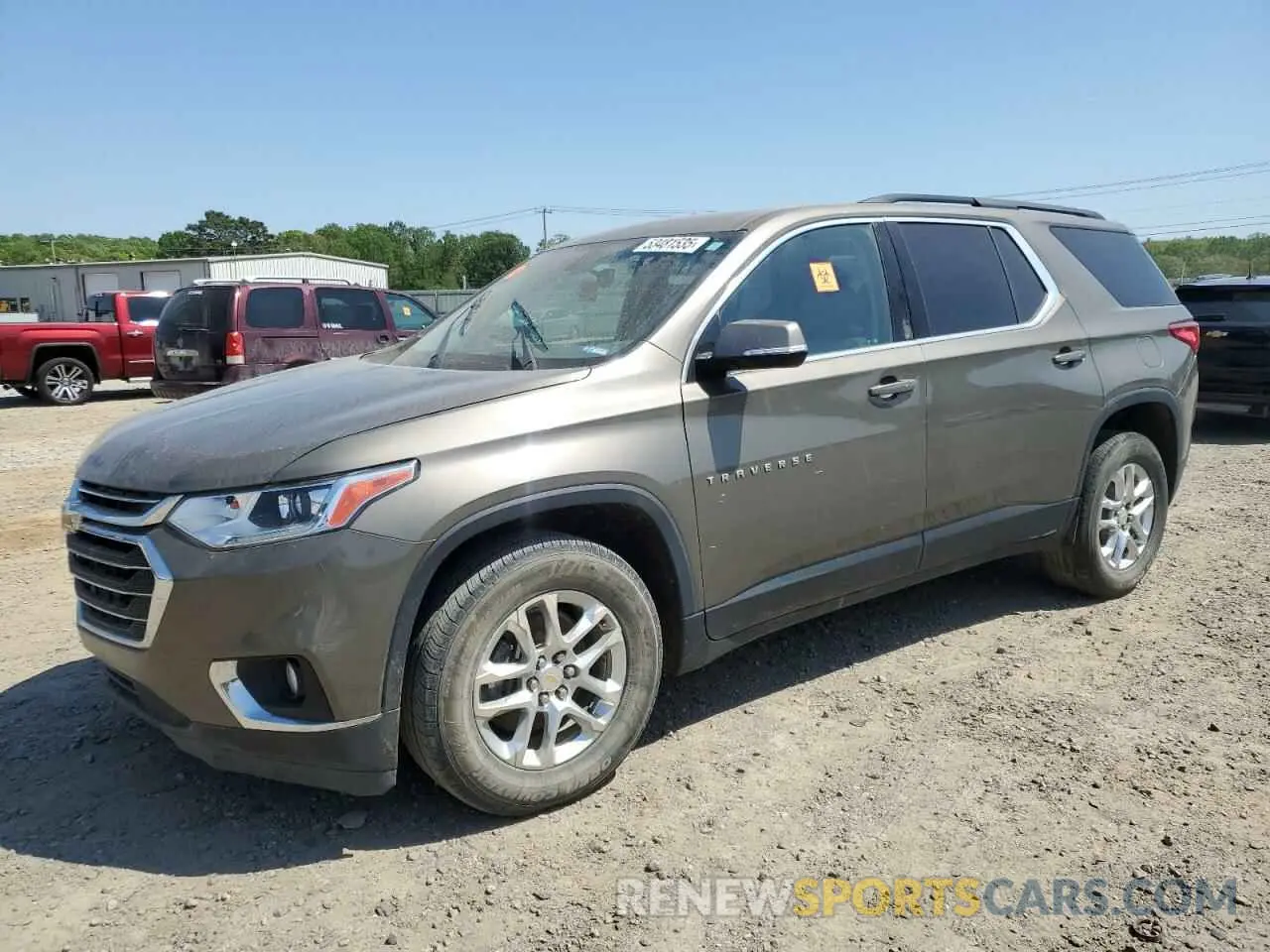 1 Photograph of a damaged car 1GNERHKW3LJ127570 CHEVROLET TRAVERSE 2020