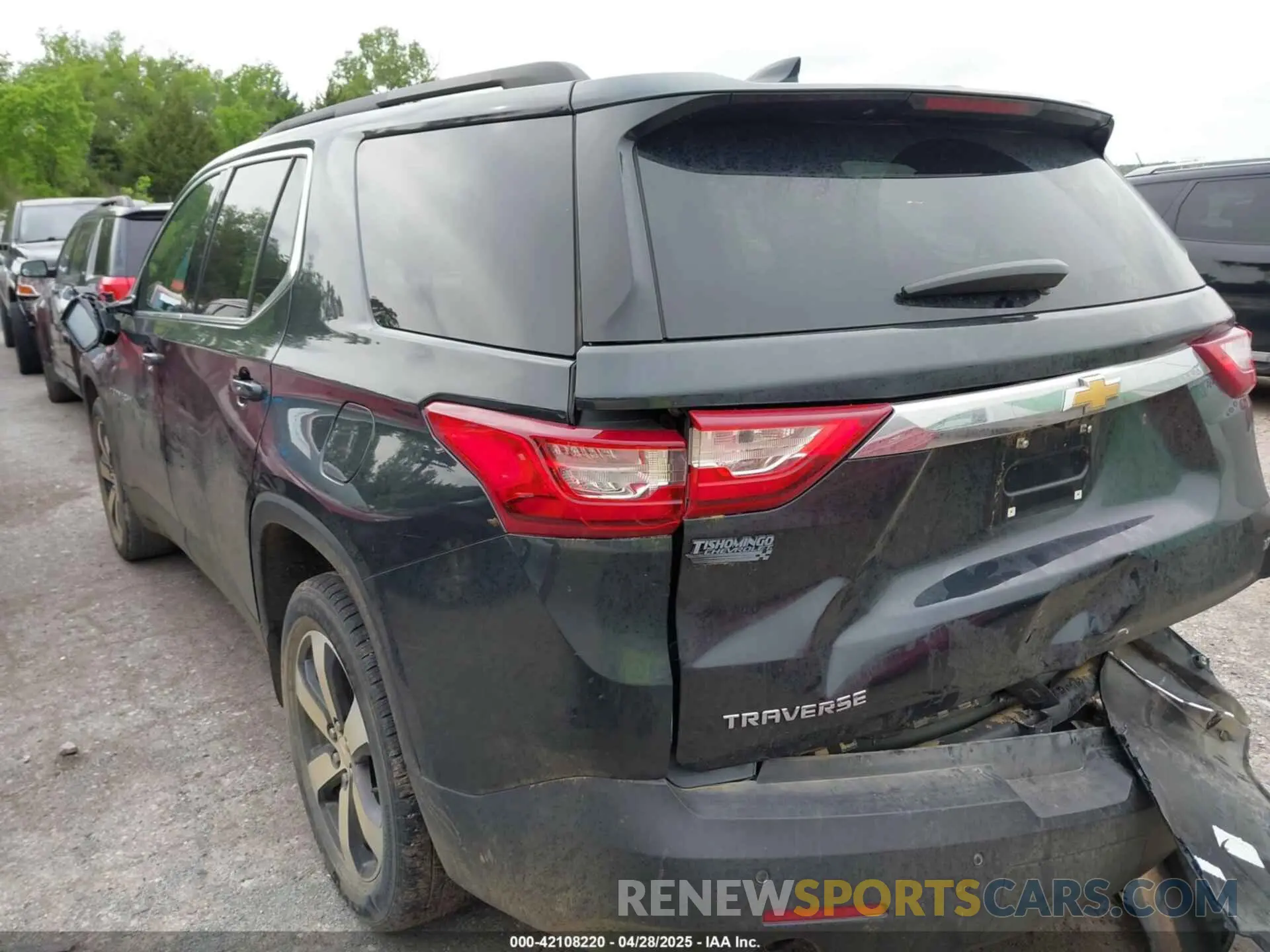 3 Фотография поврежденного автомобиля 1GNERHKW4LJ174137 CHEVROLET TRAVERSE 2020