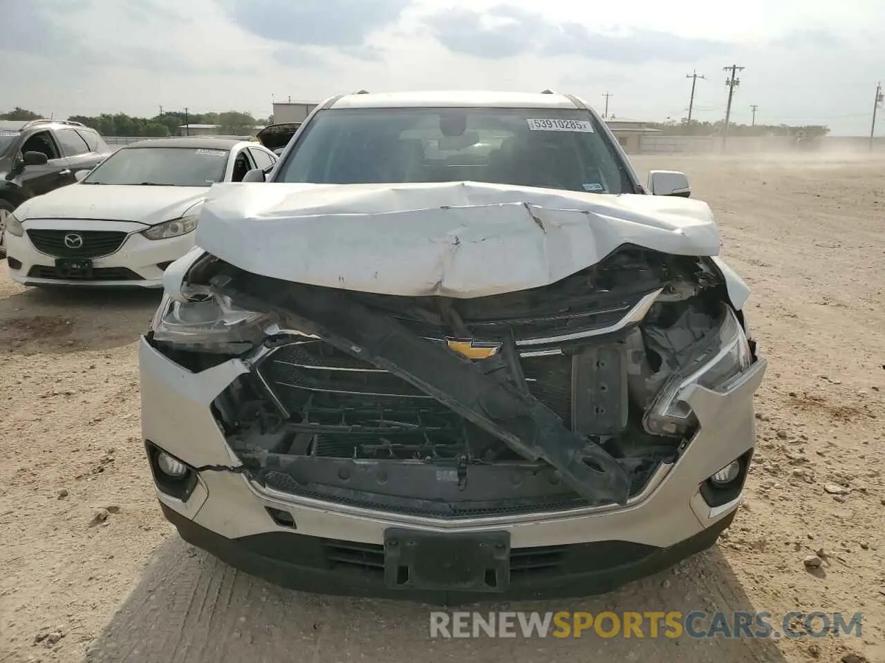 5 Photograph of a damaged car 1GNERHKW6LJ135422 CHEVROLET TRAVERSE 2020